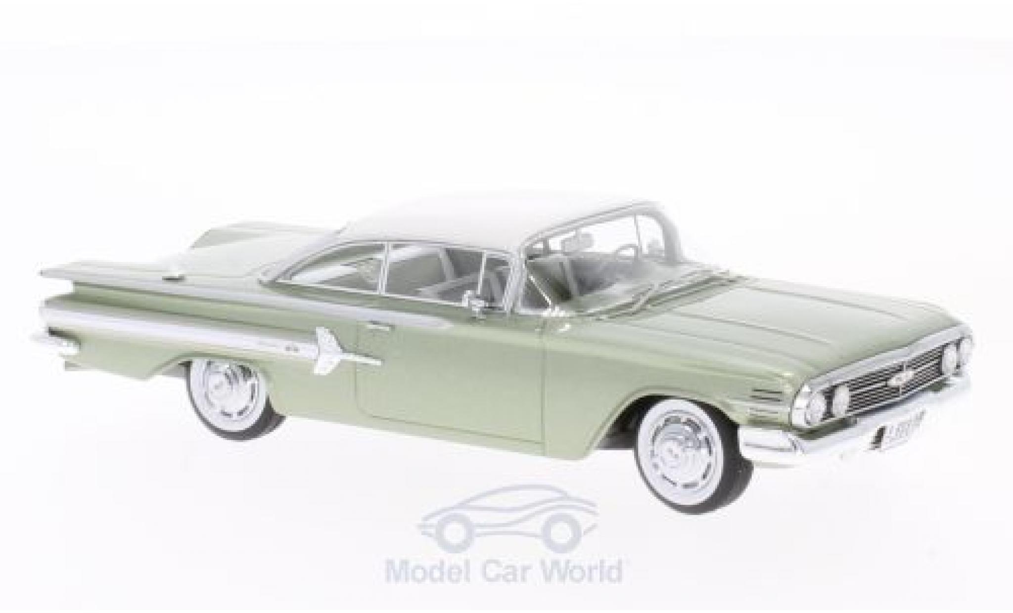 Chevrolet Impala 1960 1/43 Neo Sport Coupe metallico verde/bianco 1960 modellino in miniatura