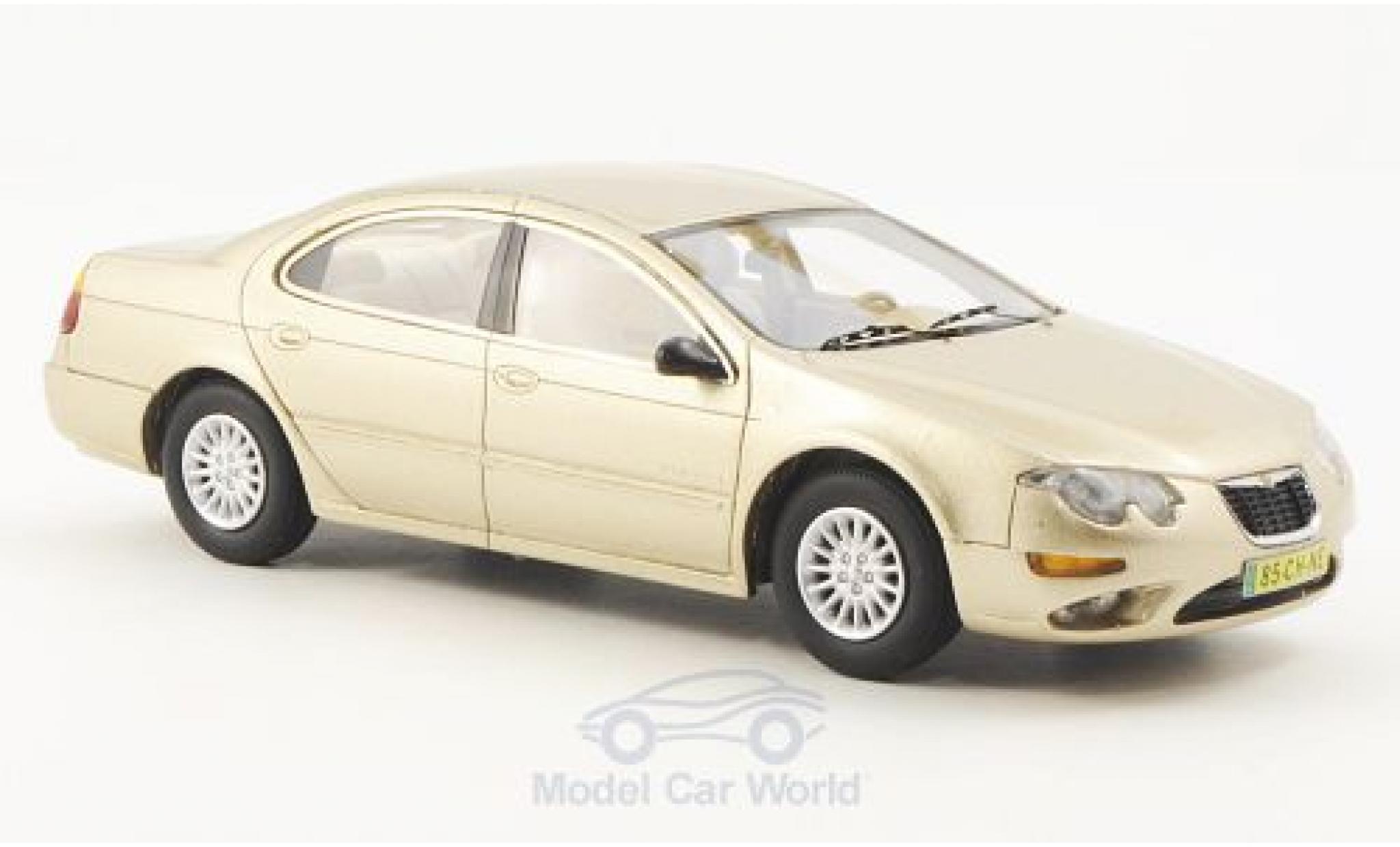 Chrysler 300M 1/43 Neo metallico beige 2002 modellino in miniatura