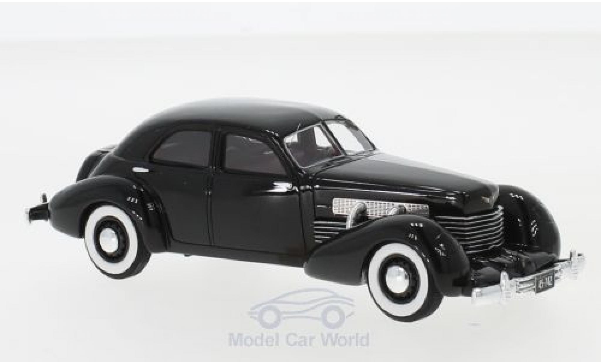 Cord 812 1/43 Neo Supercharged Sedan nero 1937 modellino in miniatura