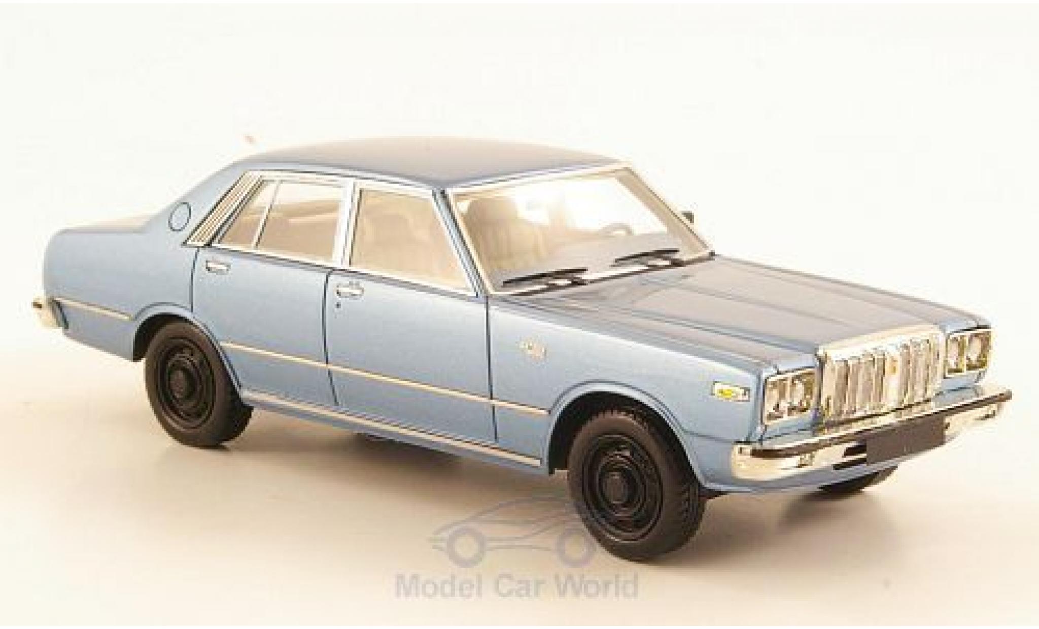 Datsun 200L 1/43 Neo Laurel (C230) metallico blu modellino in miniatura