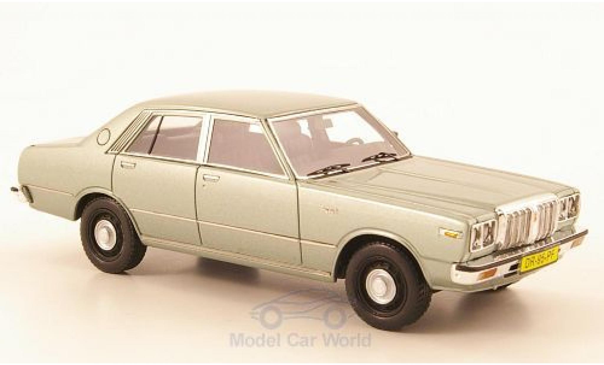 Datsun 200L 1/43 Neo Laurel (C230) metallico grigio modellino in miniatura
