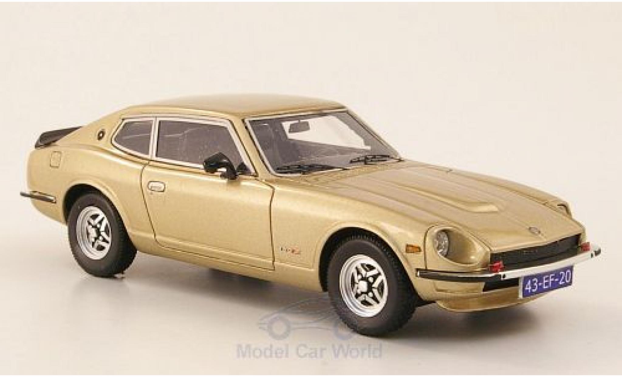 Datsun 260Z 1/43 Neo 2+2 gold 1975 modellino in miniatura