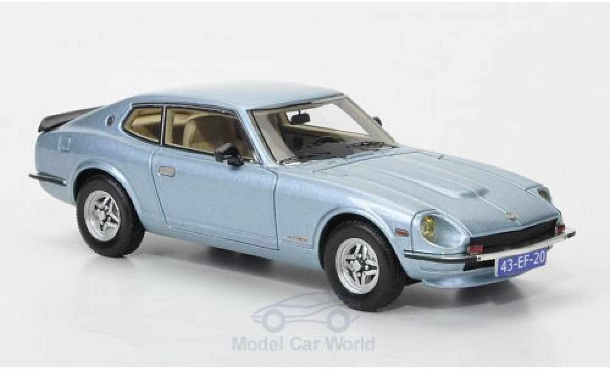 Datsun 260Z 1/43 Neo 2+2 metallico blu 1975 modellino in miniatura