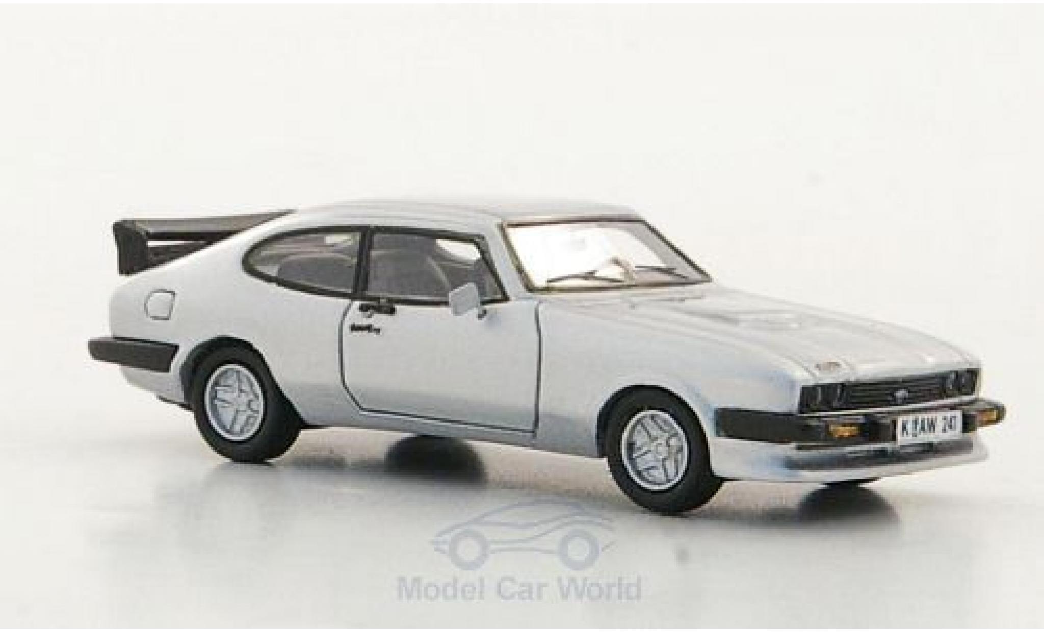 Ford Capri 1/87 Neo III Turbo grigio 1981 modellino in miniatura