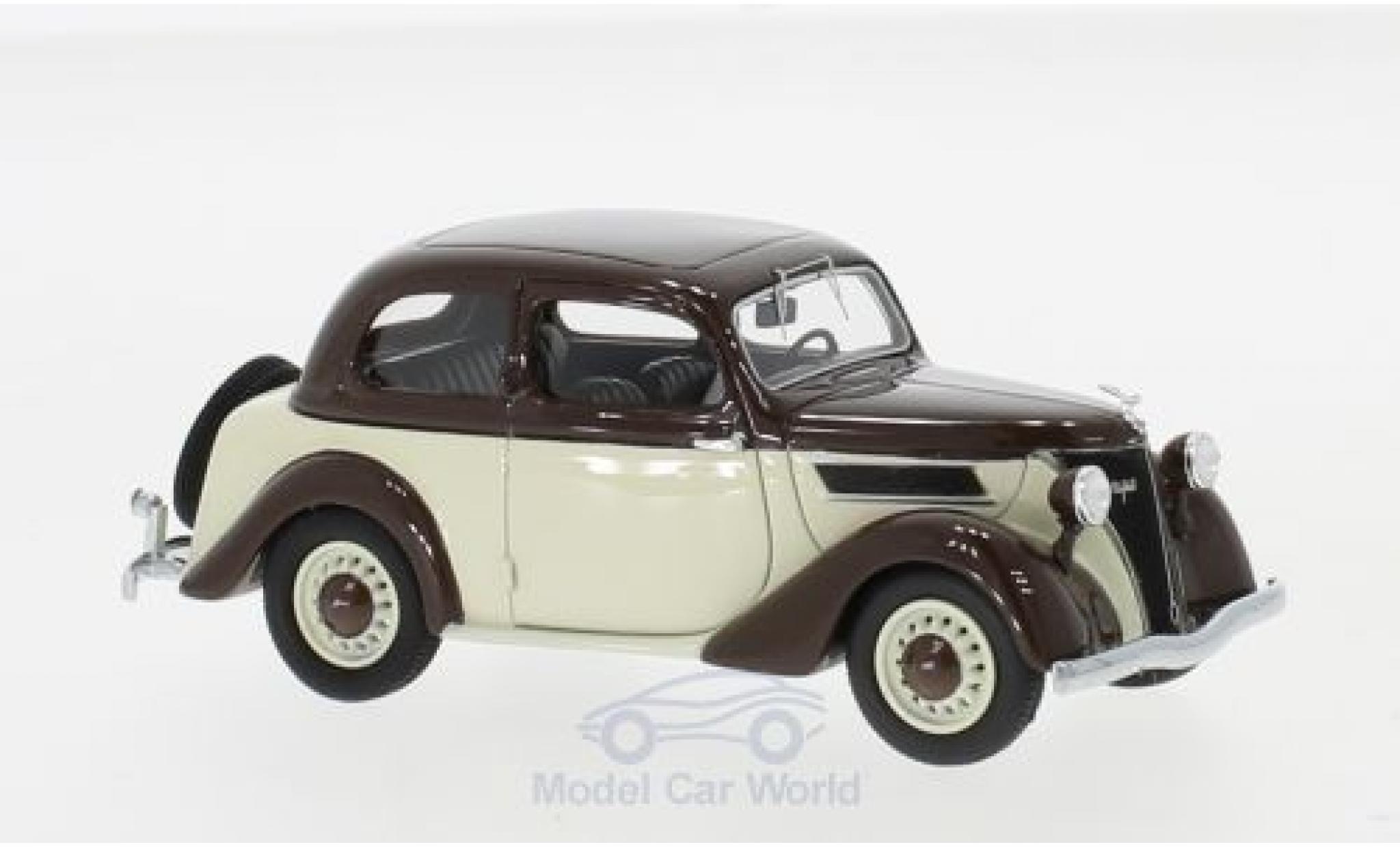 Ford Eifel 1/43 Neo marroneee/beige 1938 modellino in miniatura