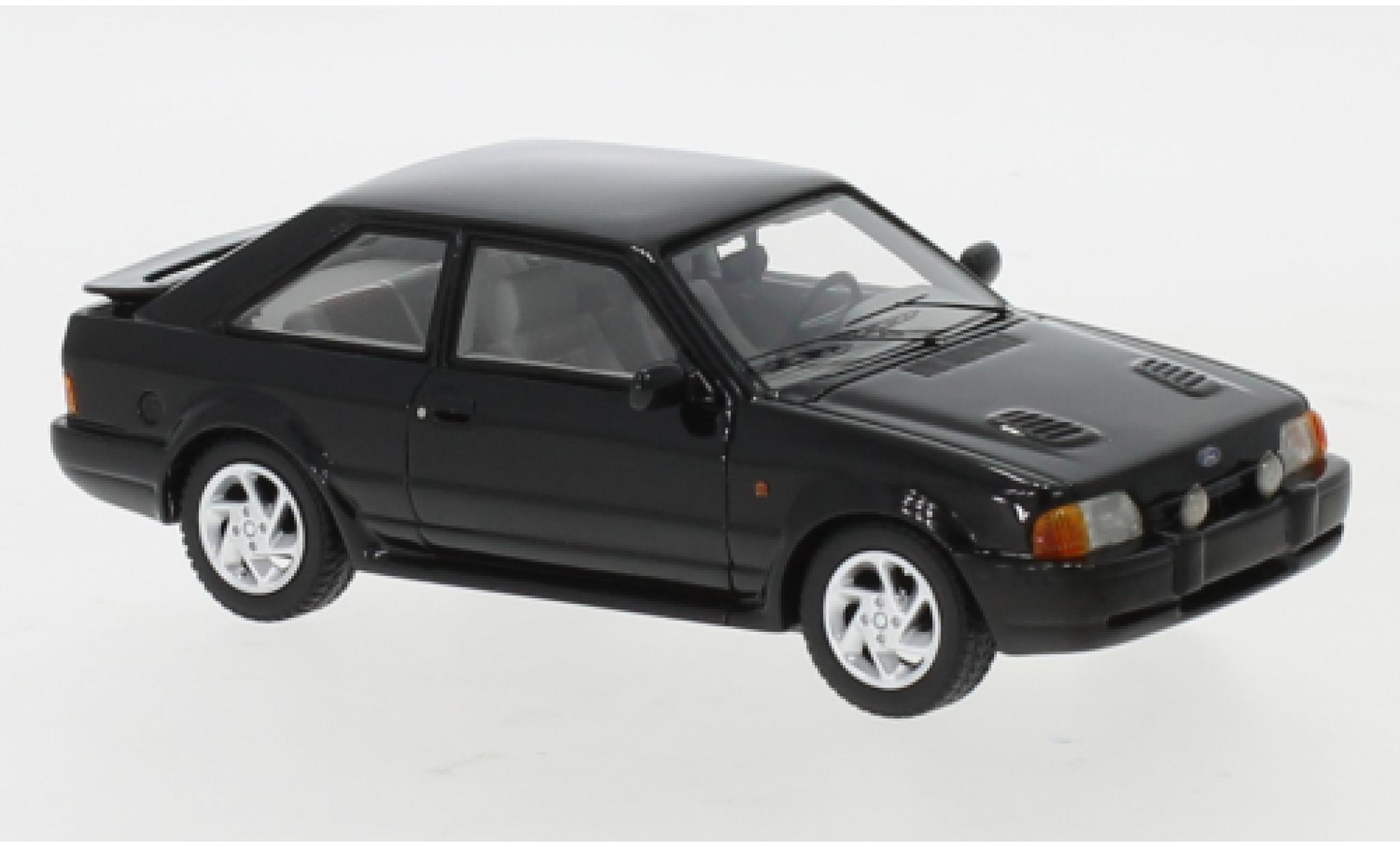 Ford Escort 1/43 Neo MkIV RS Turbo nero 1986 modellino in miniatura