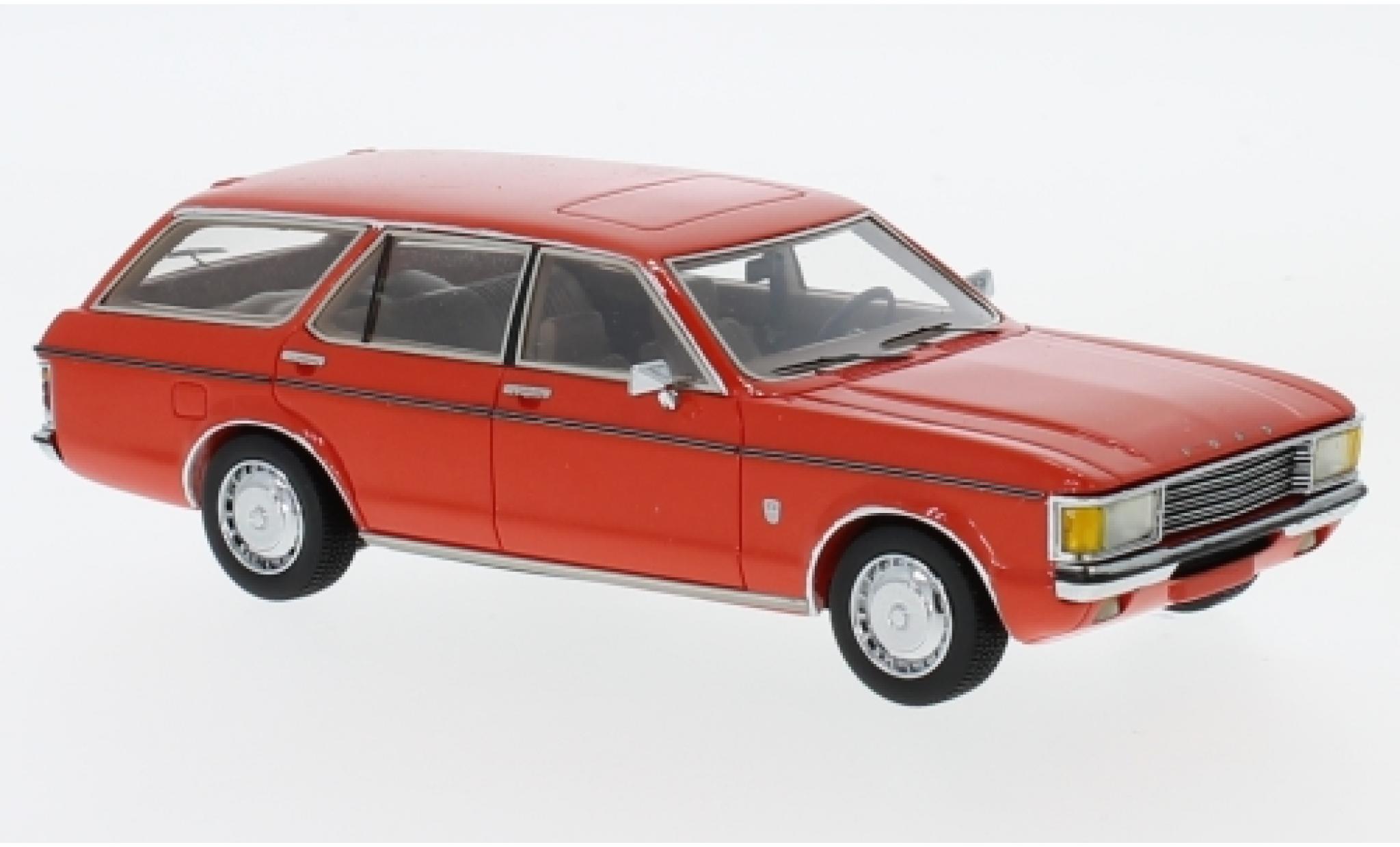 Ford Granada 1/43 Neo MK I Turnier rosso 1972 modellino in miniatura