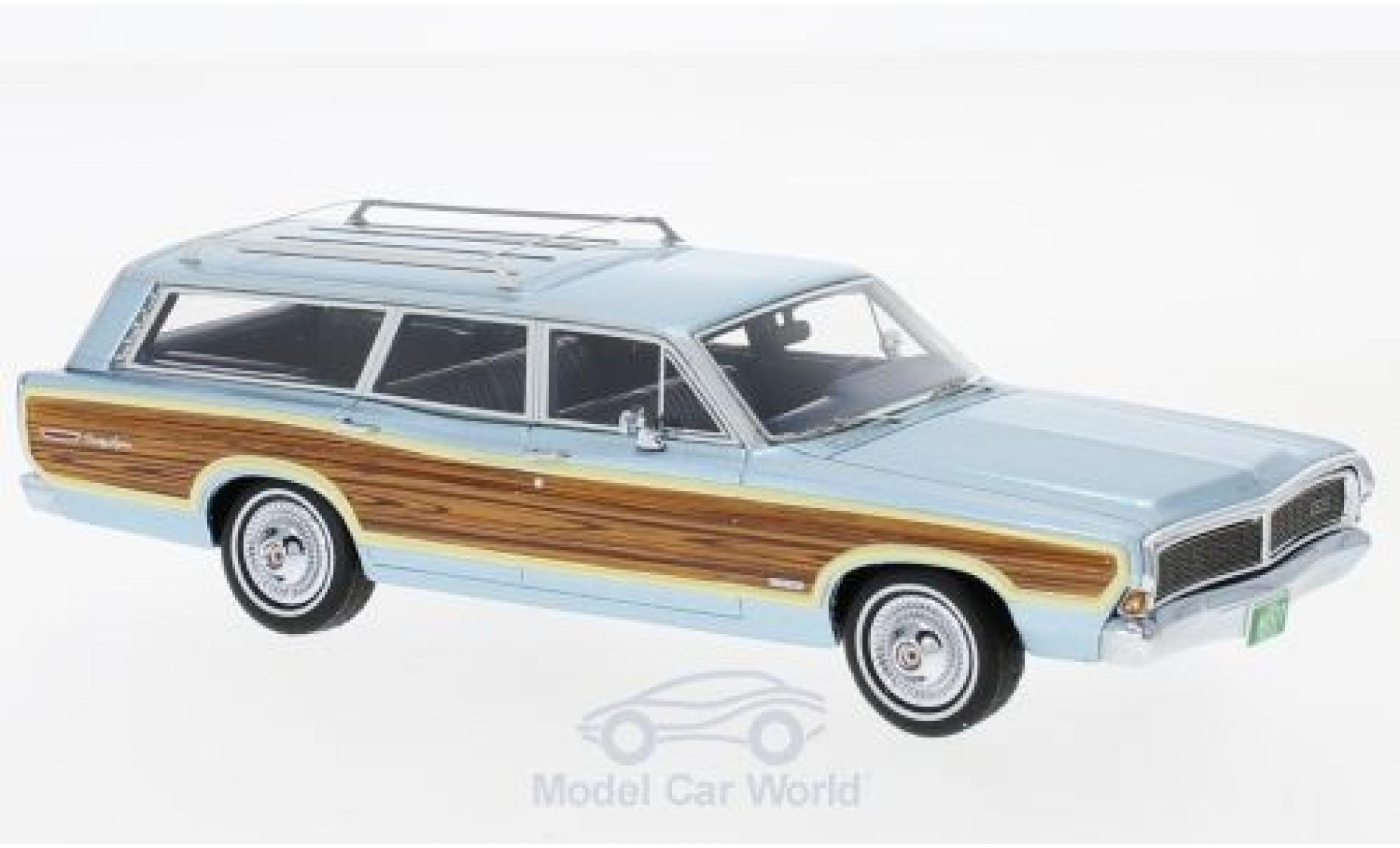 Ford LTD 1/43 Neo Country Squire metallico blu/Dekor 1968 modellino in miniatura
