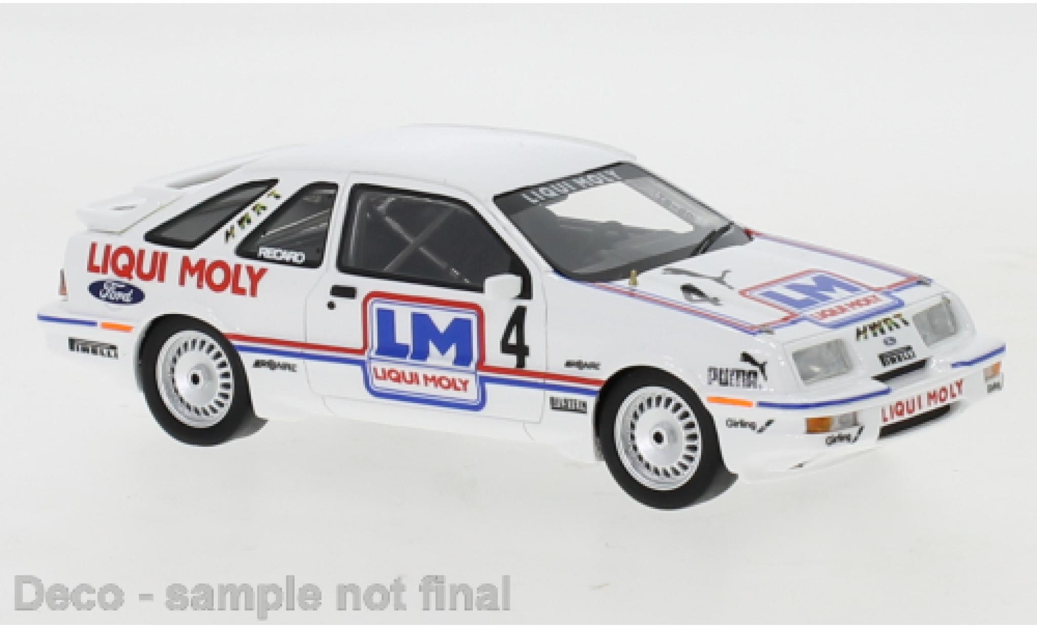 Ford Sierra 1/43 Neo XR4Ti No.4 DPM Nürburgring 1986 K.Niedzwiedz ohne Vitrine modellino in miniatura