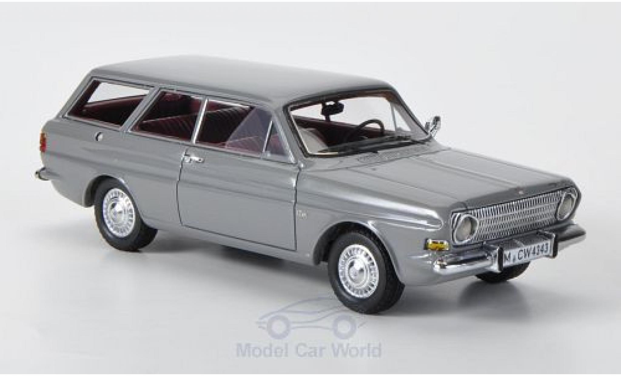 Ford Taunus 1966 1/43 Neo 12M (P6) Turnier grigio 1966 modellino in miniatura