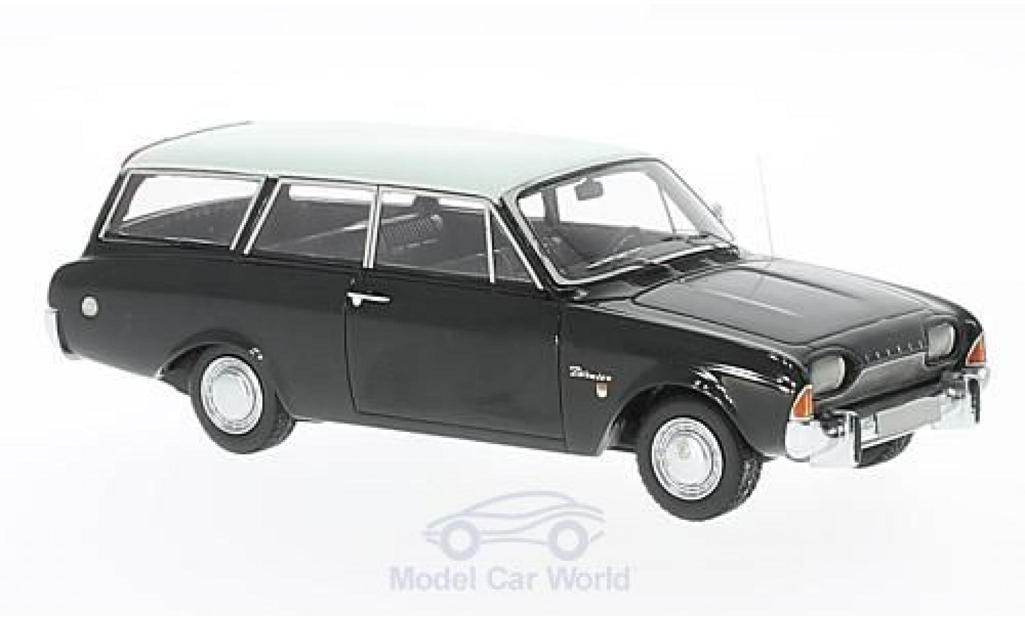 Ford Taunus 1960 1/43 Neo 17m P3 Turnier nero/beige 1960 modellino in miniatura