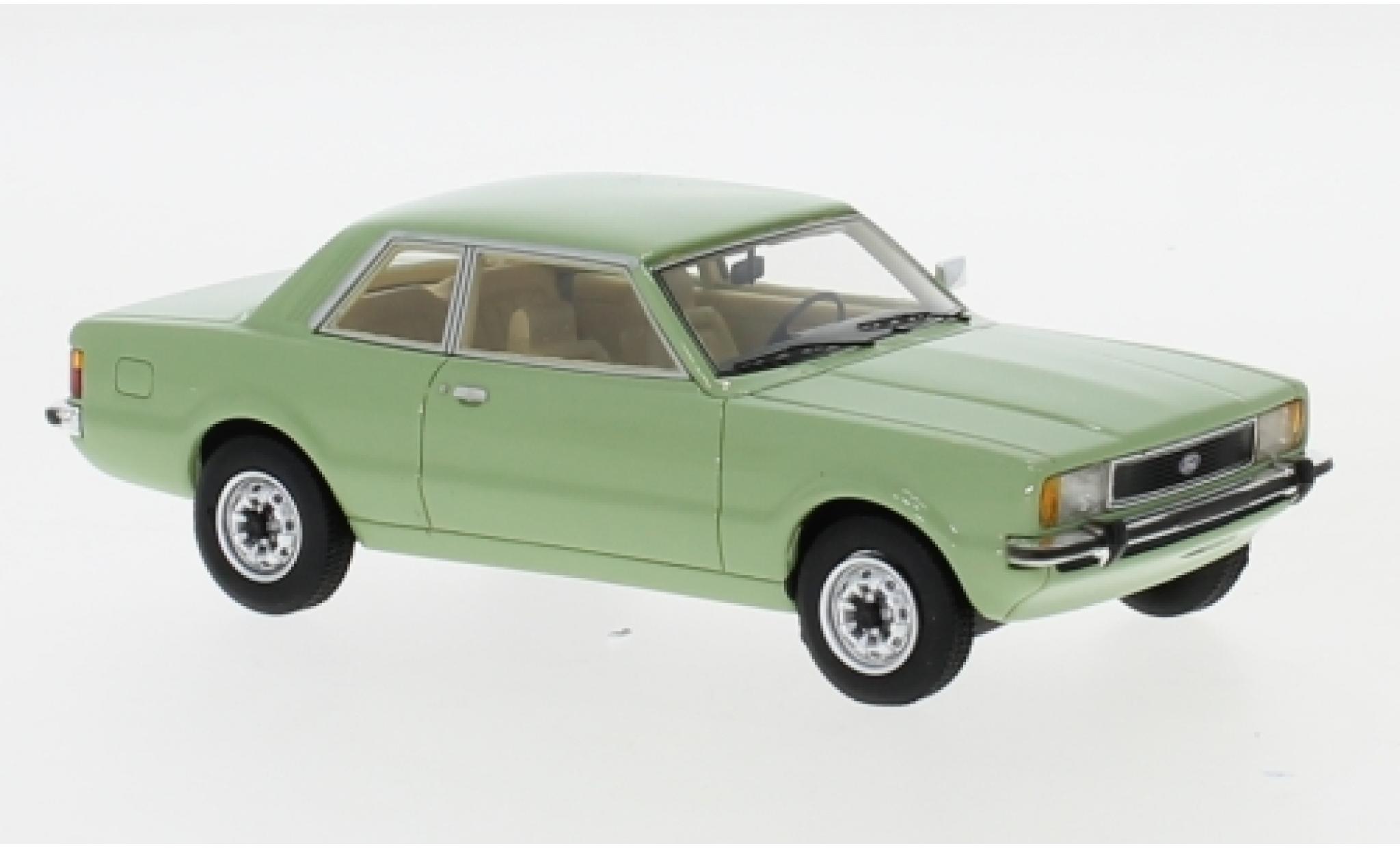 Ford Taunus 1/43 Neo TC2 verde 1976 modellino in miniatura