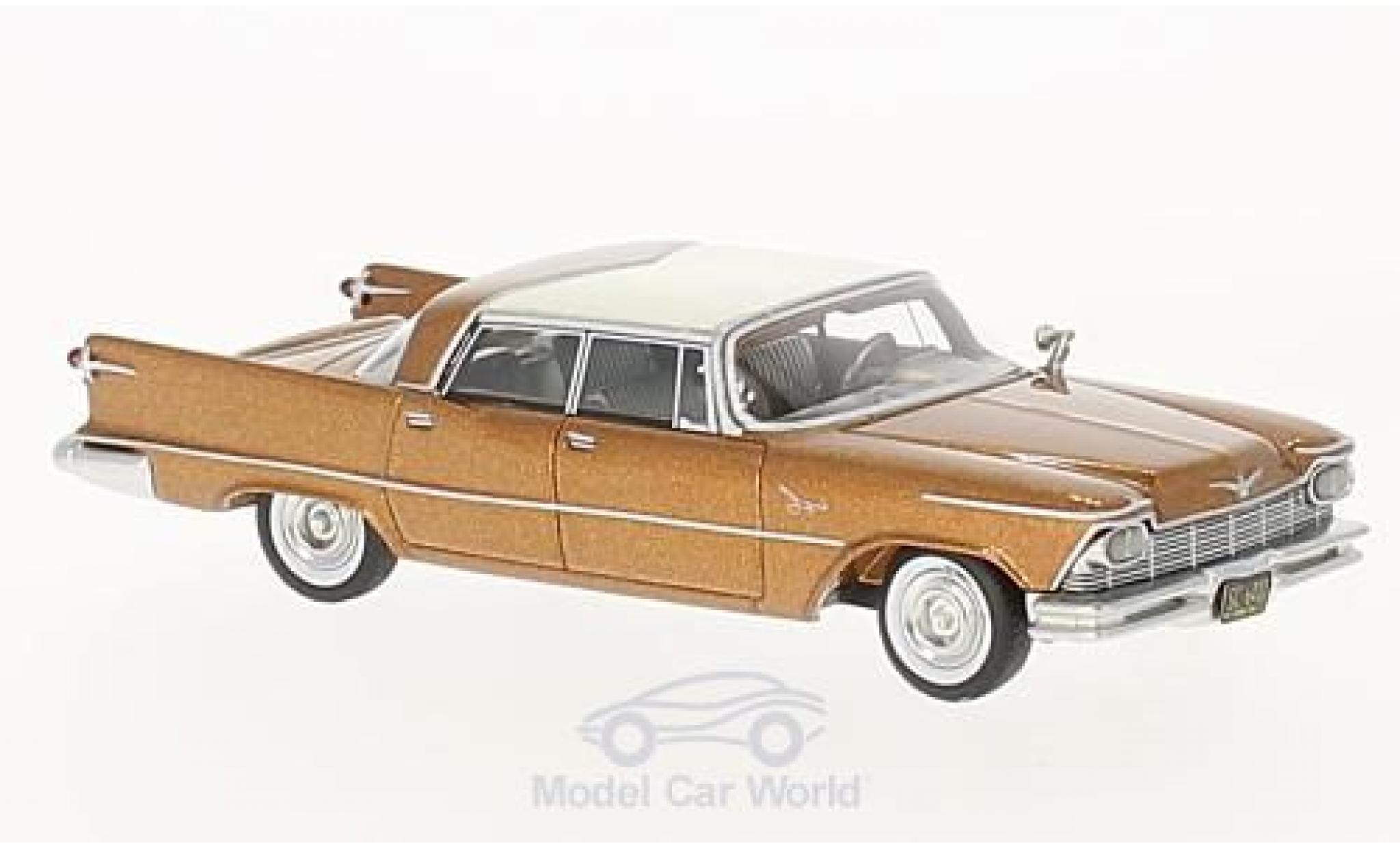 Imperial Crown 1/64 Neo 4-Door Southampton kupfer/bianco 1957 modellino in miniatura