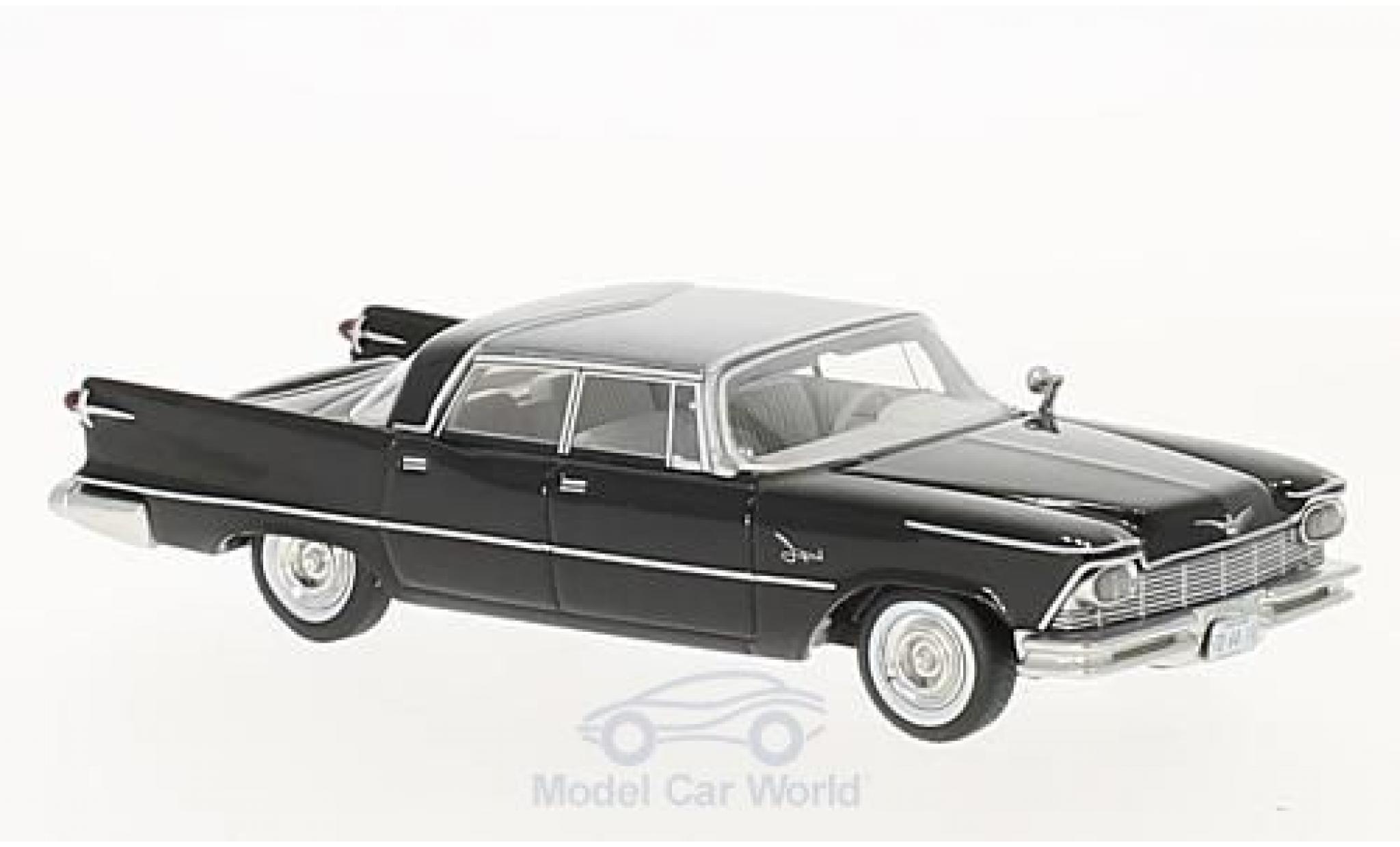 Imperial Crown 1/64 Neo 4-Door Southampton nero/grigio 1957 modellino in miniatura