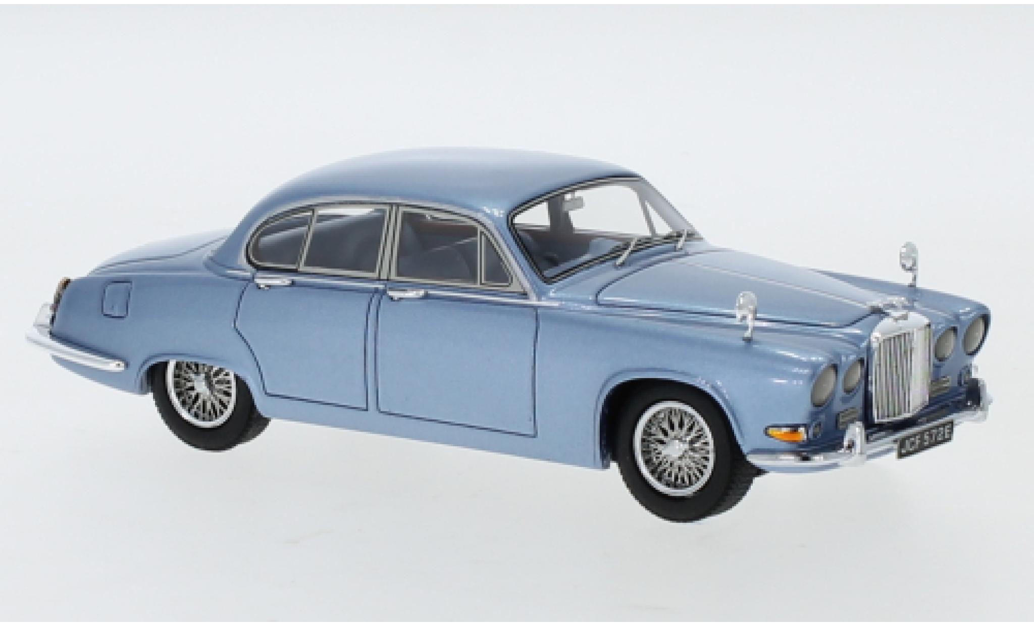 Jaguar 420 1/43 Neo metallico blu RHD 1967 modellino in miniatura
