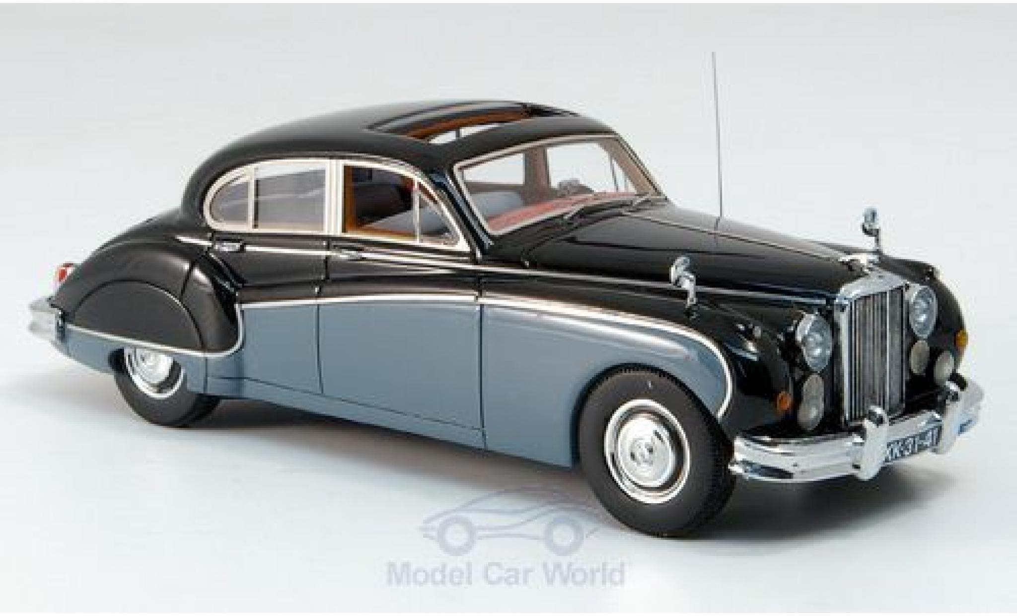 Jaguar MK 9 1/43 Neo VIII nero/grigio 1957 modellino in miniatura