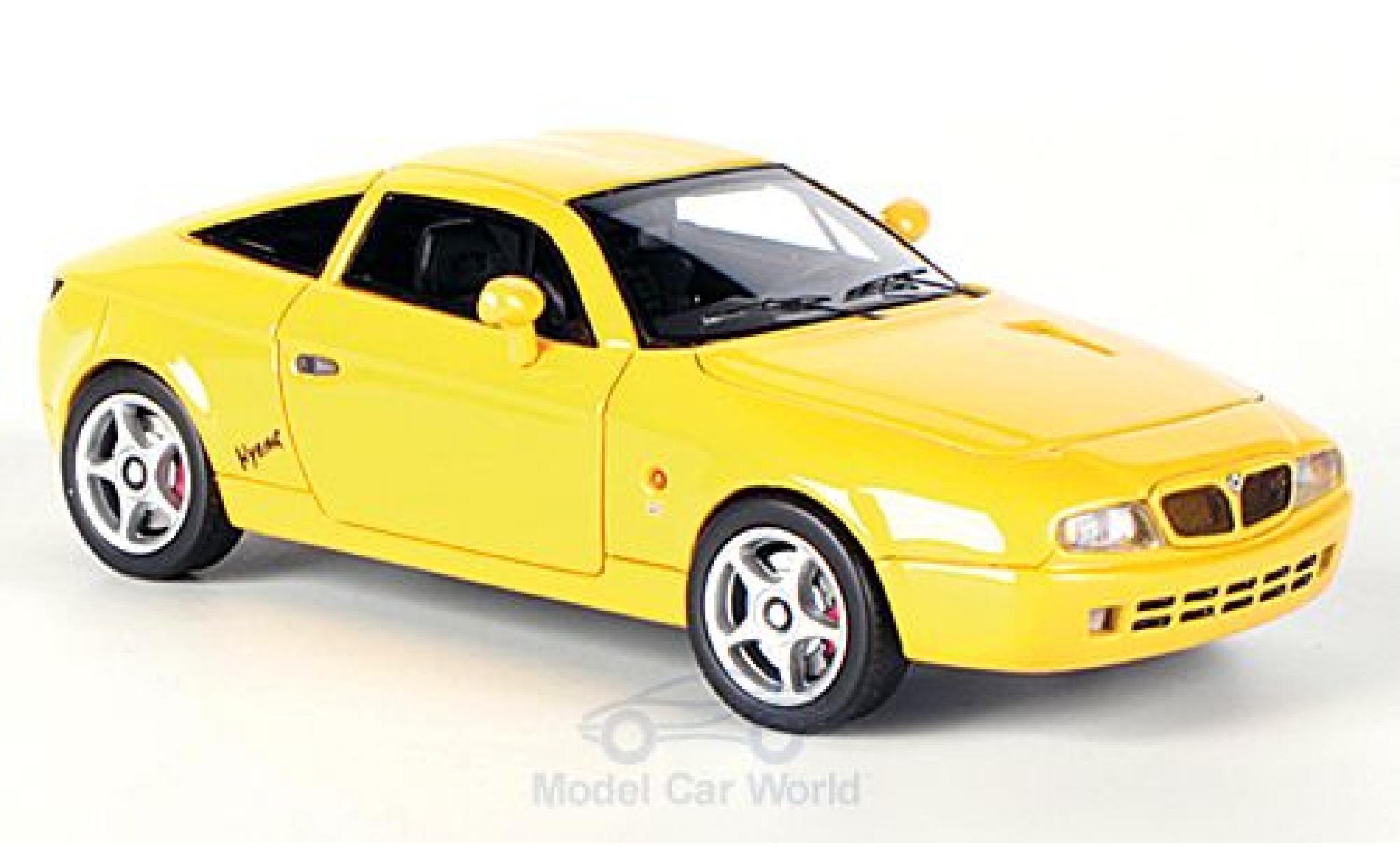 Lancia Hyena Zagato 1/43 Neo giallo 1992 ohne Vitrine modellino in miniatura
