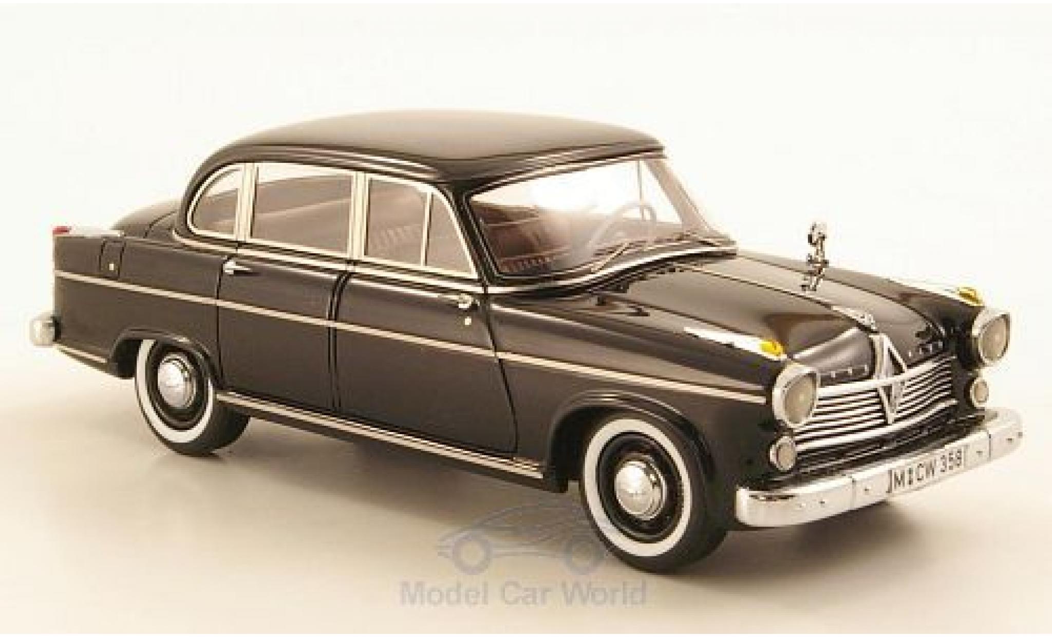 Borgward Hansa 2400 1/43 Neo Pullman nero 1955 modellino in miniatura