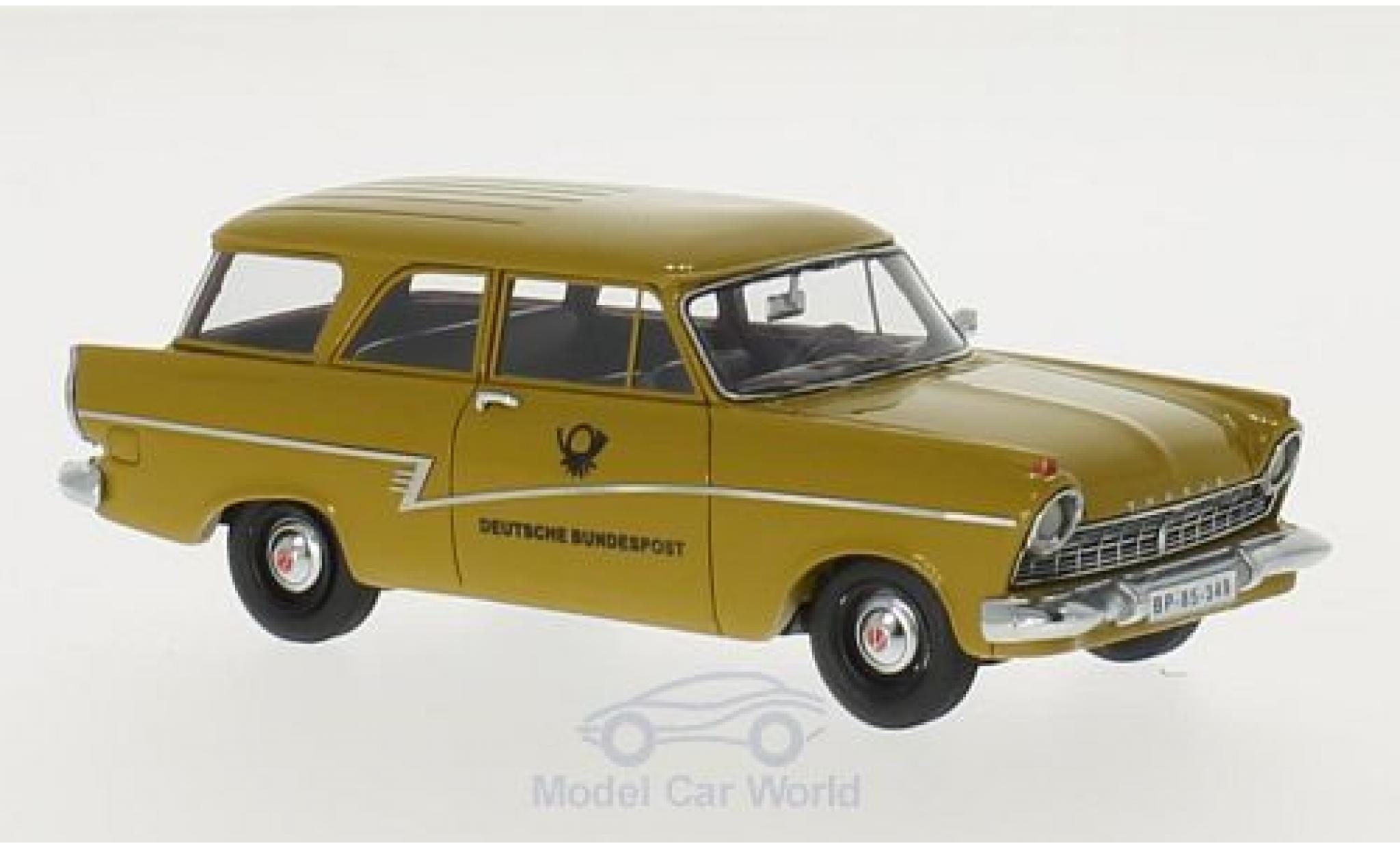 Ford Taunus 1957 1/43 Neo P2 17m Turnier Deutsche Bundespost 1957 modellino in miniatura