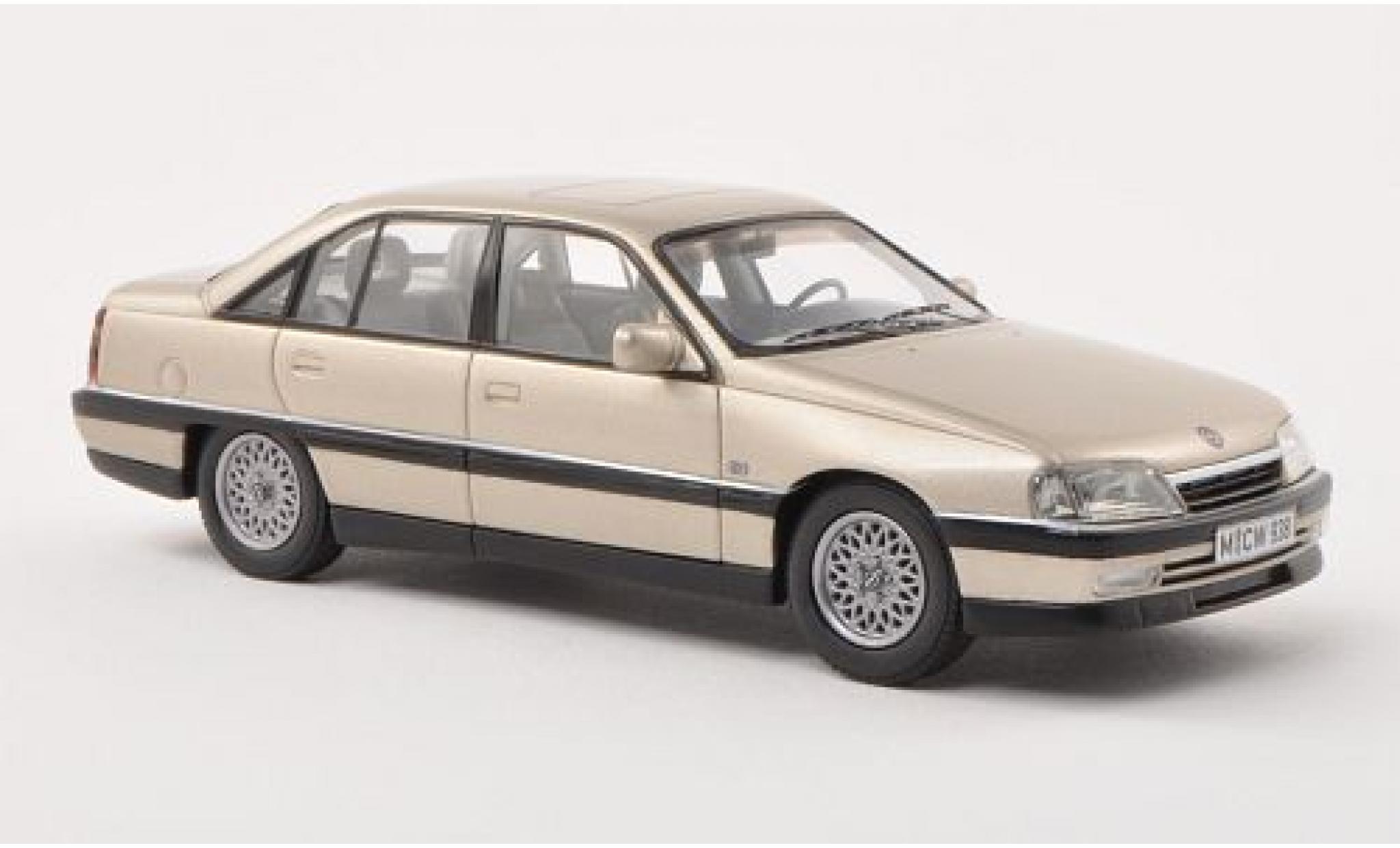 Opel Omega 1/43 Neo A2 CD 2.6i metallico beige 1995 modellino in miniatura