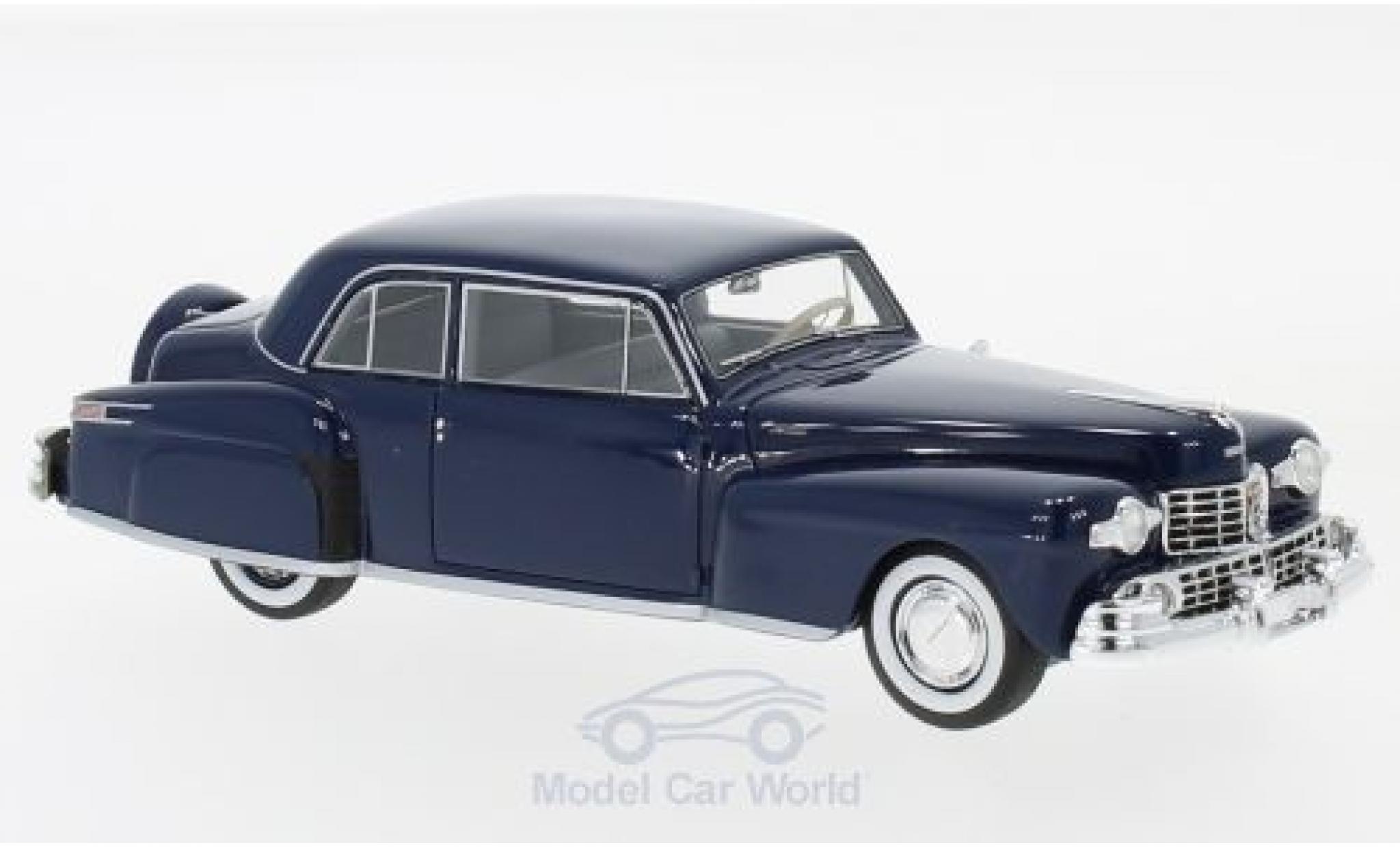 Lincoln Continental 1/43 Neo V12 Coupe blu 1948 modellino in miniatura
