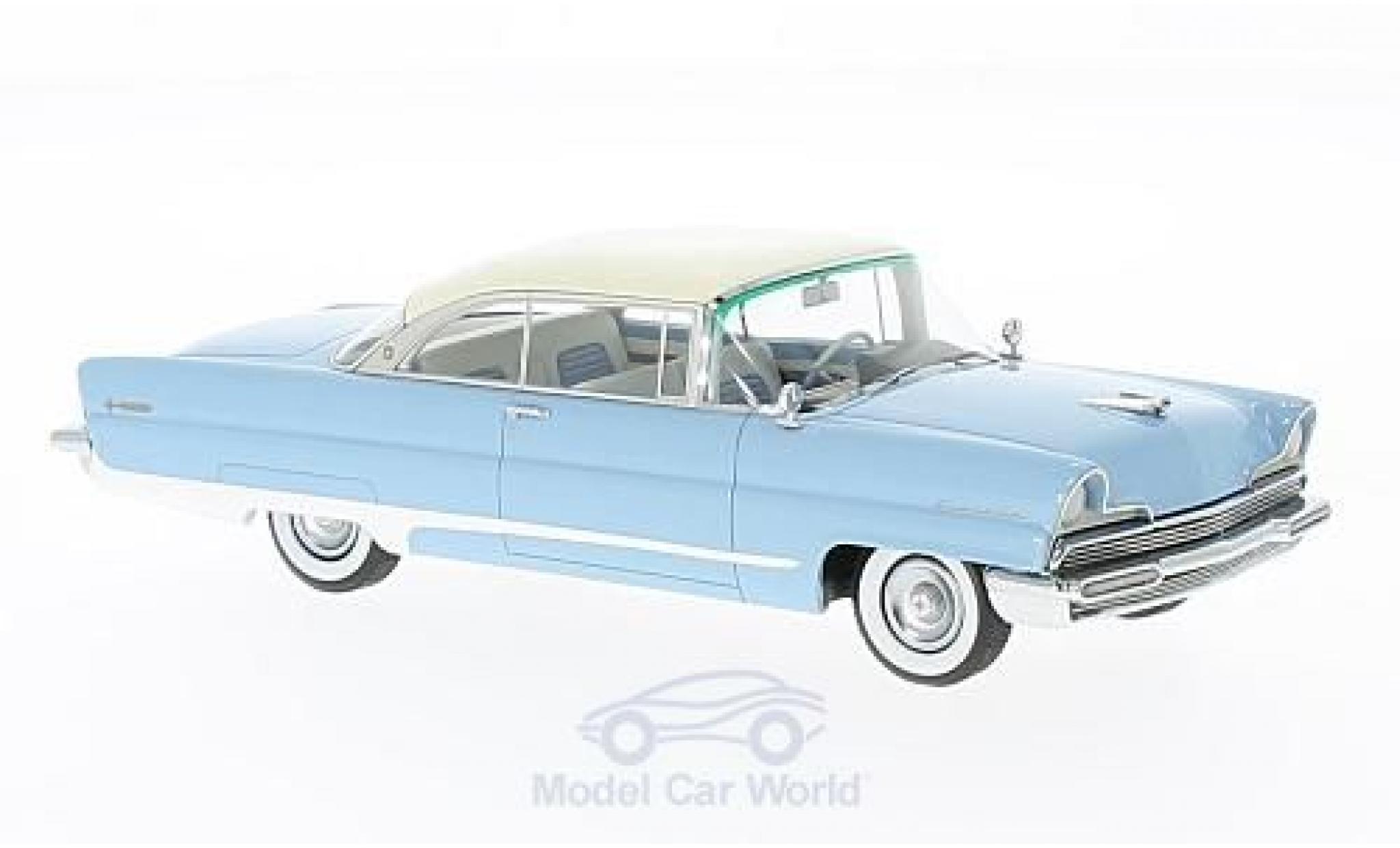 Lincoln Premiere 1/43 Neo Hardtop blu/bianco 1956 modellino in miniatura