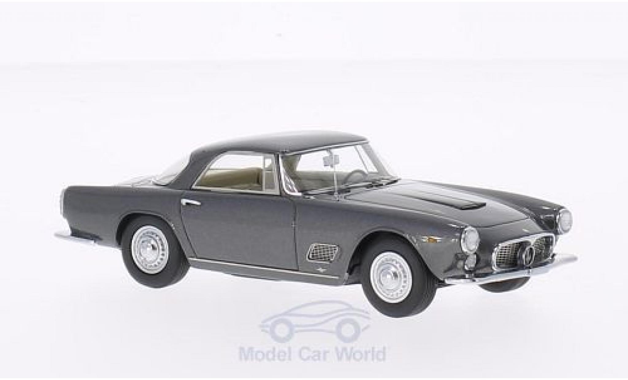 Maserati 3500 GT 1/43 Neo Touring Coupe metallico grigio 1957 modellino in miniatura