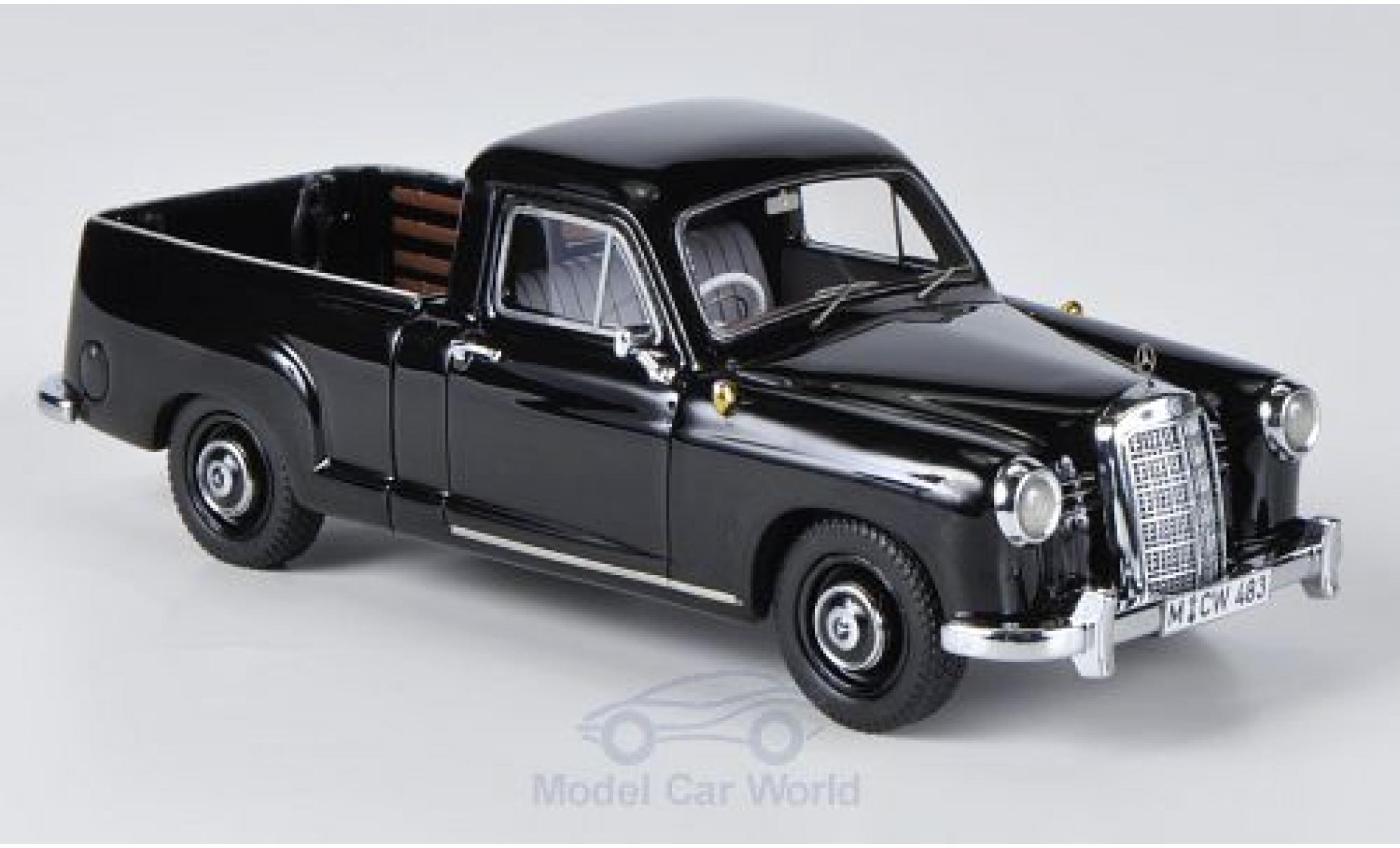 Mercedes 180 1/43 Neo (W120) Bakkie nero modellino in miniatura