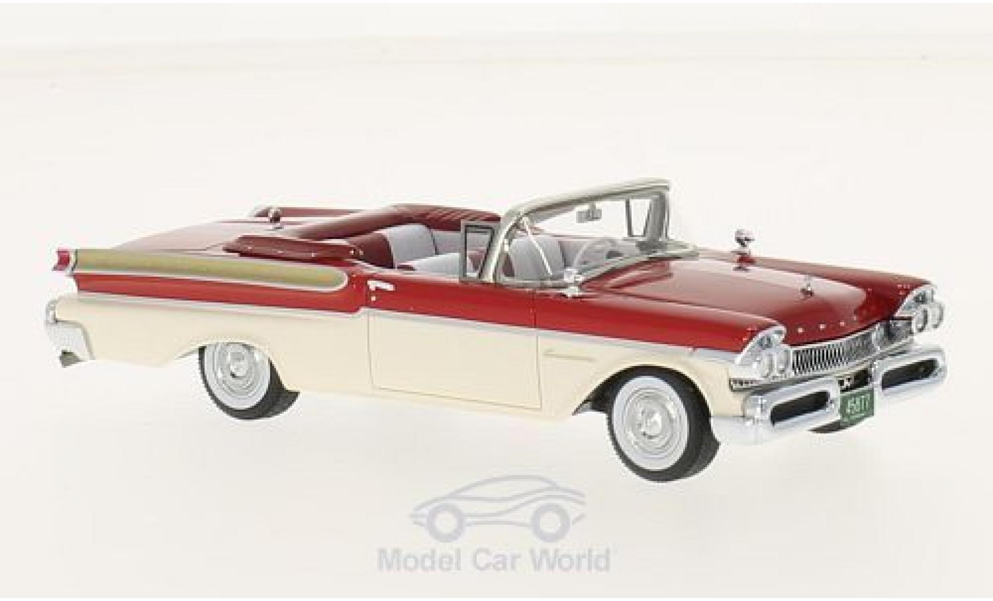 Mercury Turnpike 1/43 Neo Cruiser Convertibile rosso/bianco 1957 modellino in miniatura