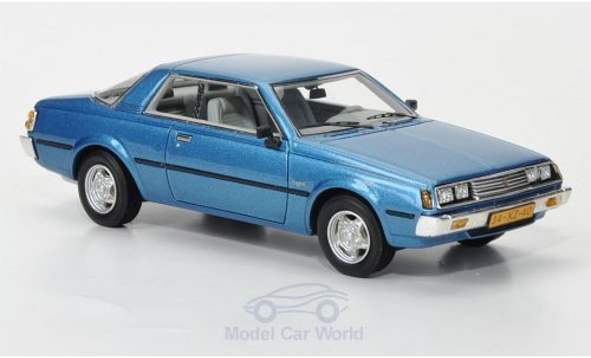 Mitsubishi Sapporo 1/43 Neo MkI Coupe metallico blu 1982 modellino in miniatura