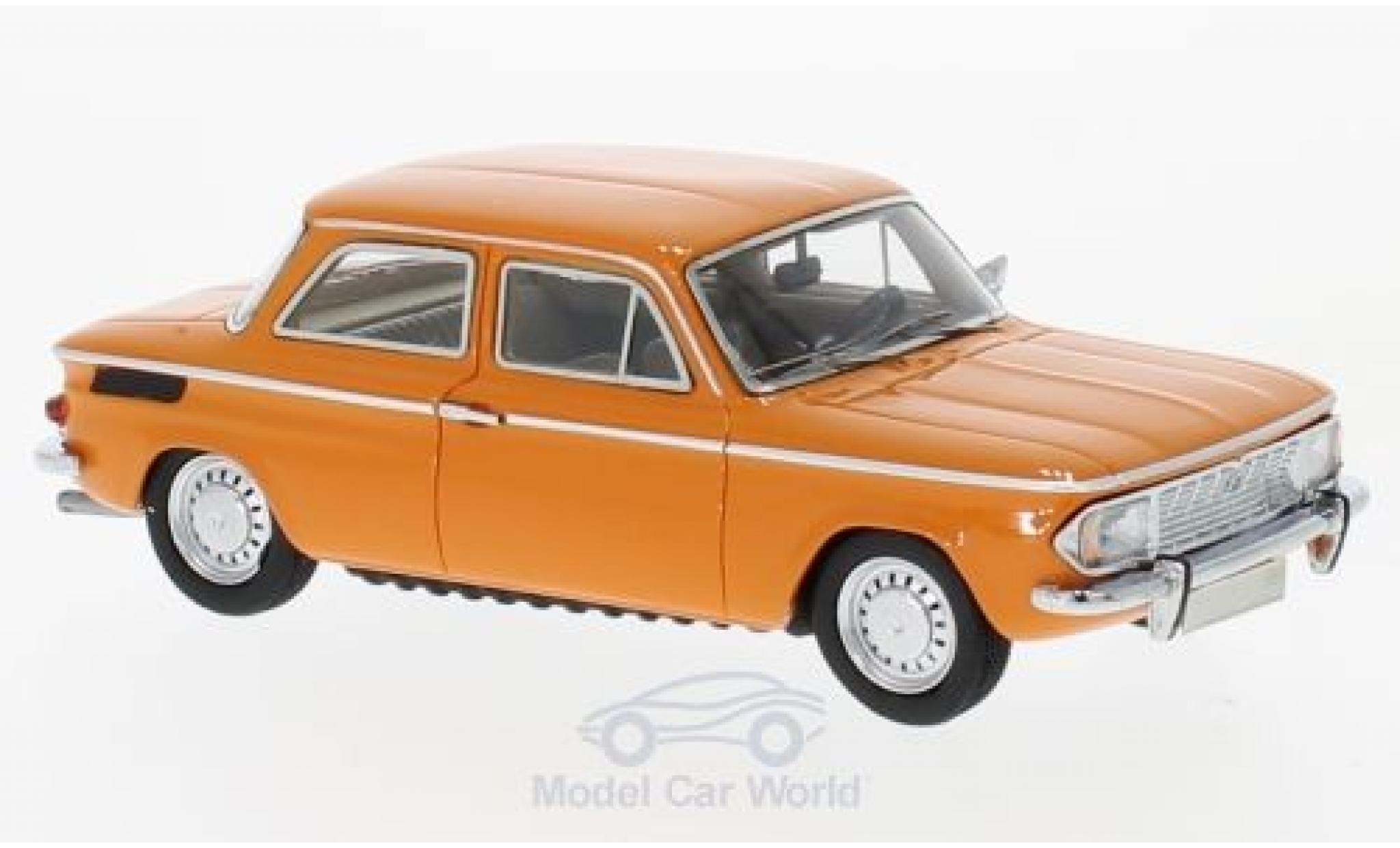 NSU 1200 1/43 Neo C orange 1969 modellino in miniatura