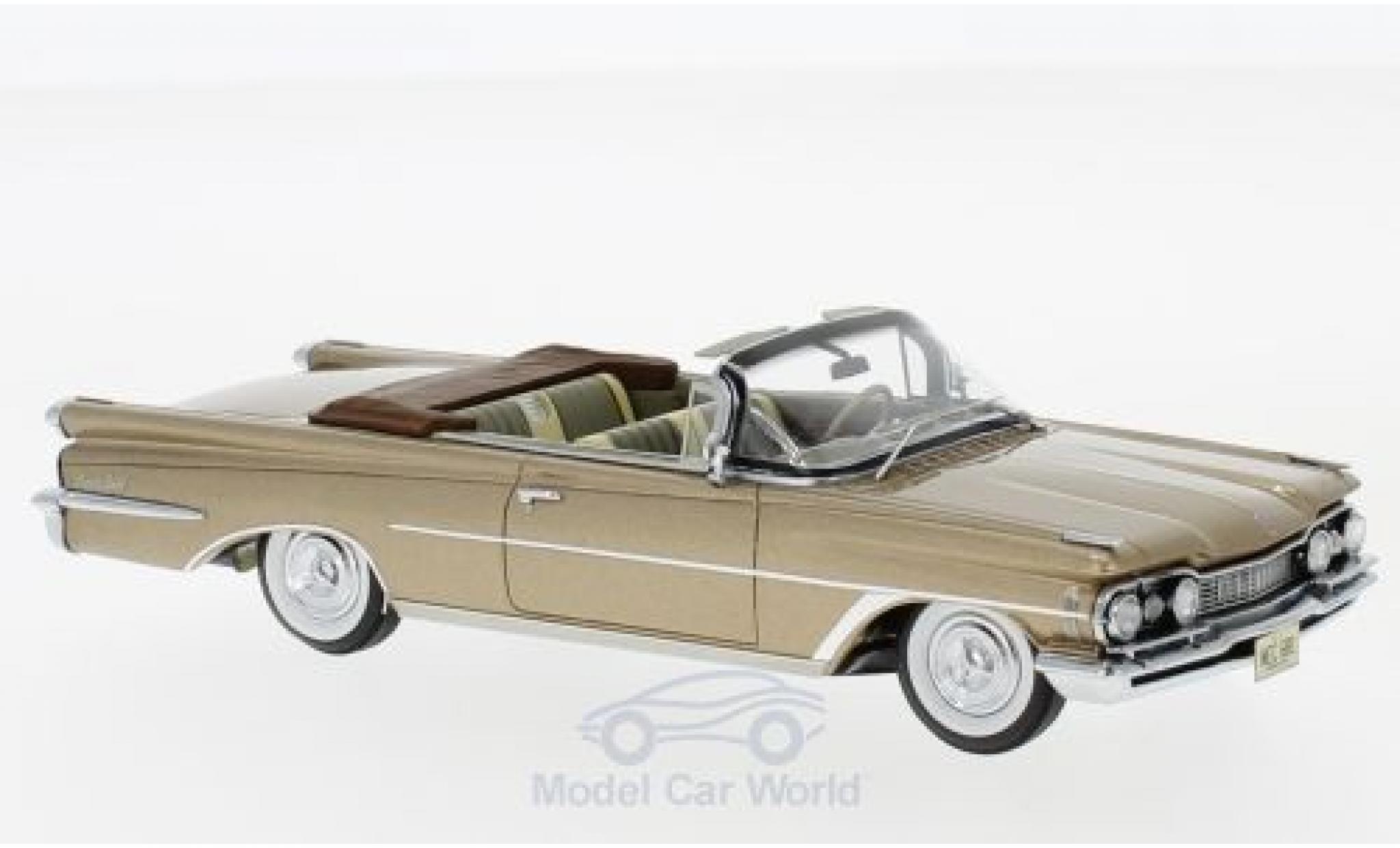 Oldsmobile 98 1/43 Neo Convertibile metallico beige 1959 modellino in miniatura