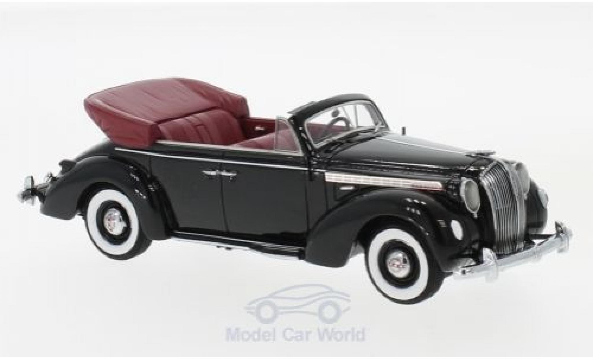 Opel Admiral 1/43 Neo Cabrio nero 1938 modellino in miniatura