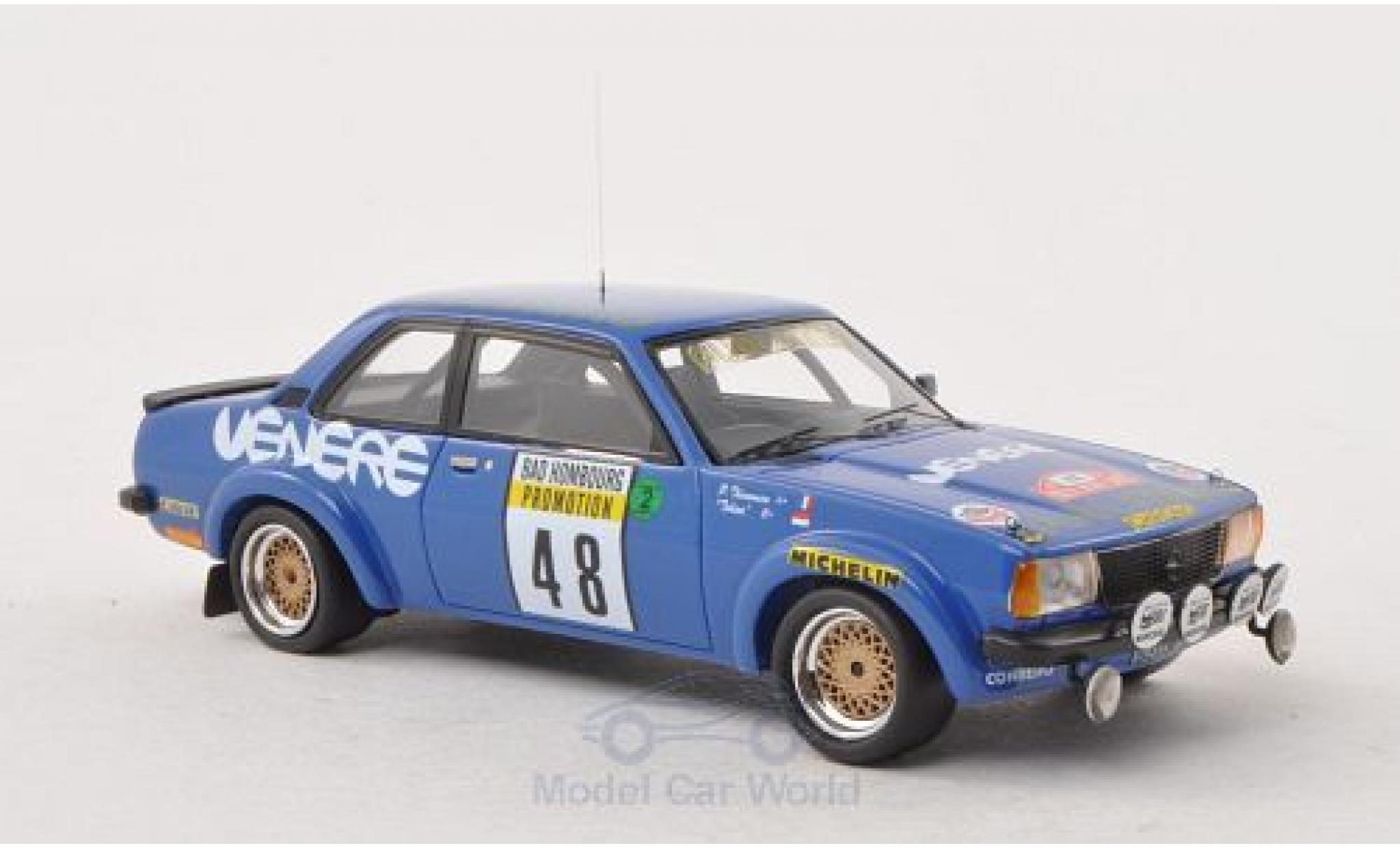 Opel Ascona C 1/43 Neo B Gr.2 No.48 Venere/Publimmo Rallye Monte-Carlo 1981 modellino in miniatura