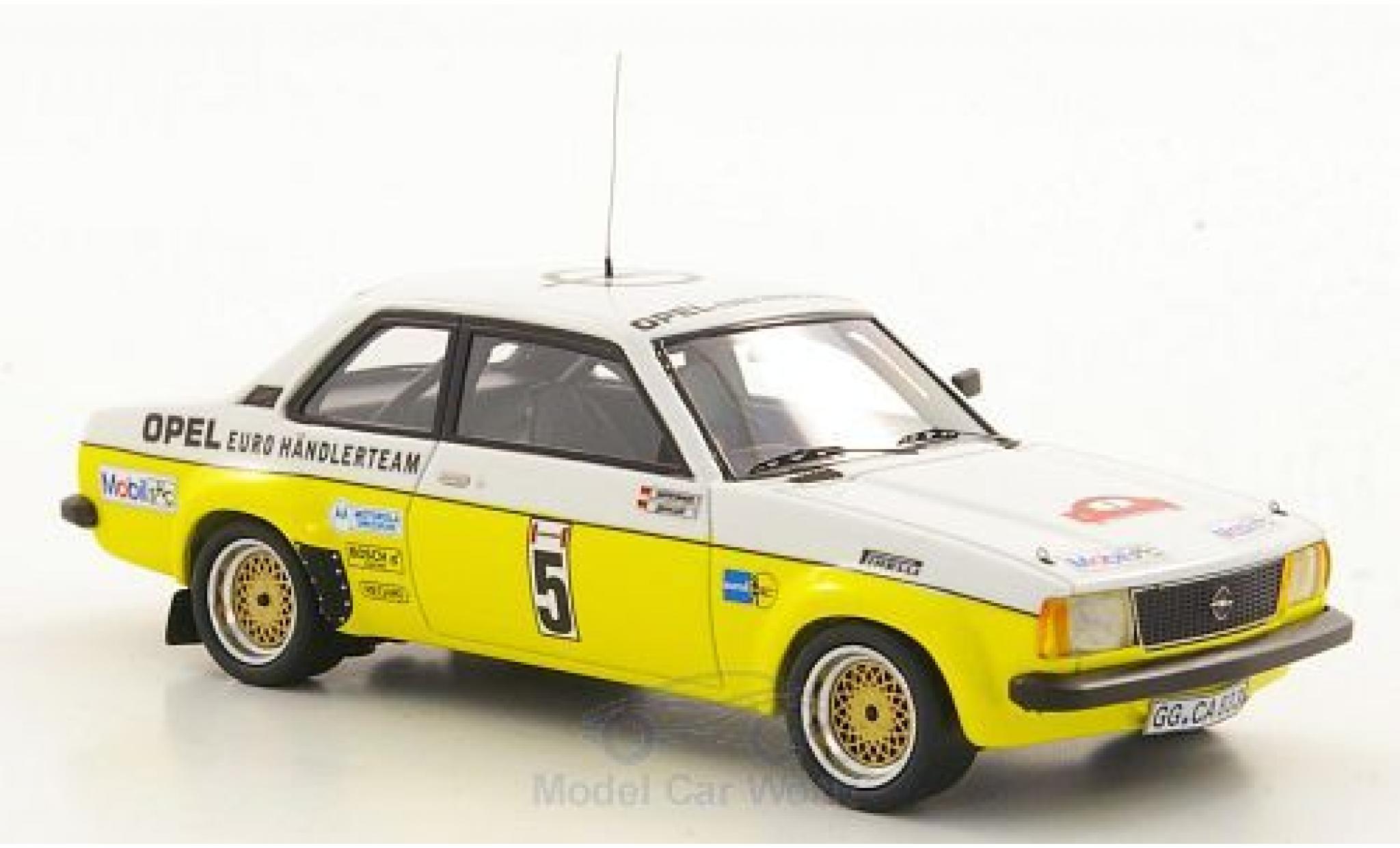 Opel Ascona C 1/43 Neo B Gr.2 No.5 Euro Händlerteam Rallye Hunsrück 1979 J.Kleint/G.Wanger modellino in miniatura