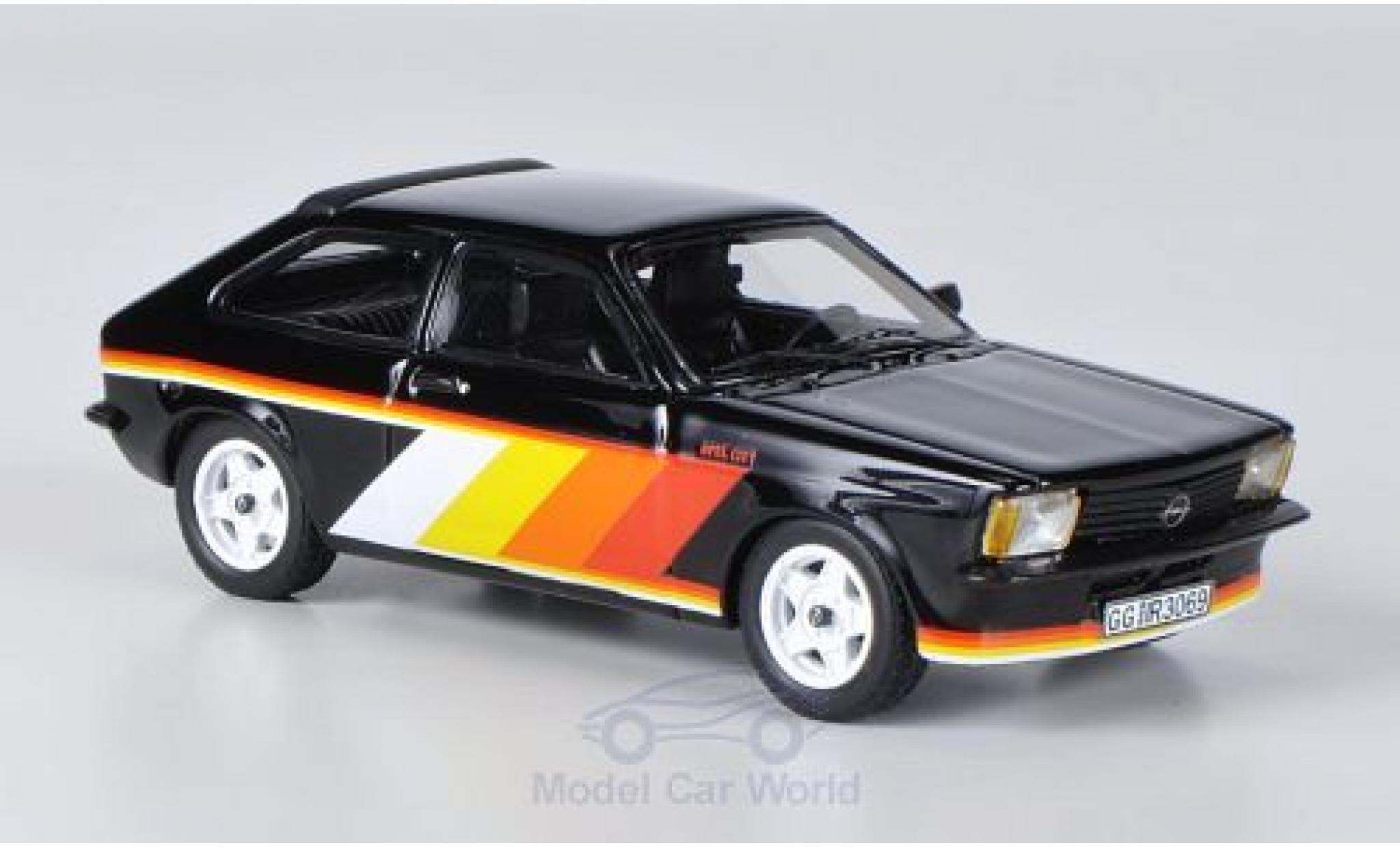 Opel Kadett 1/43 Neo C City Irmscher nero modellino in miniatura