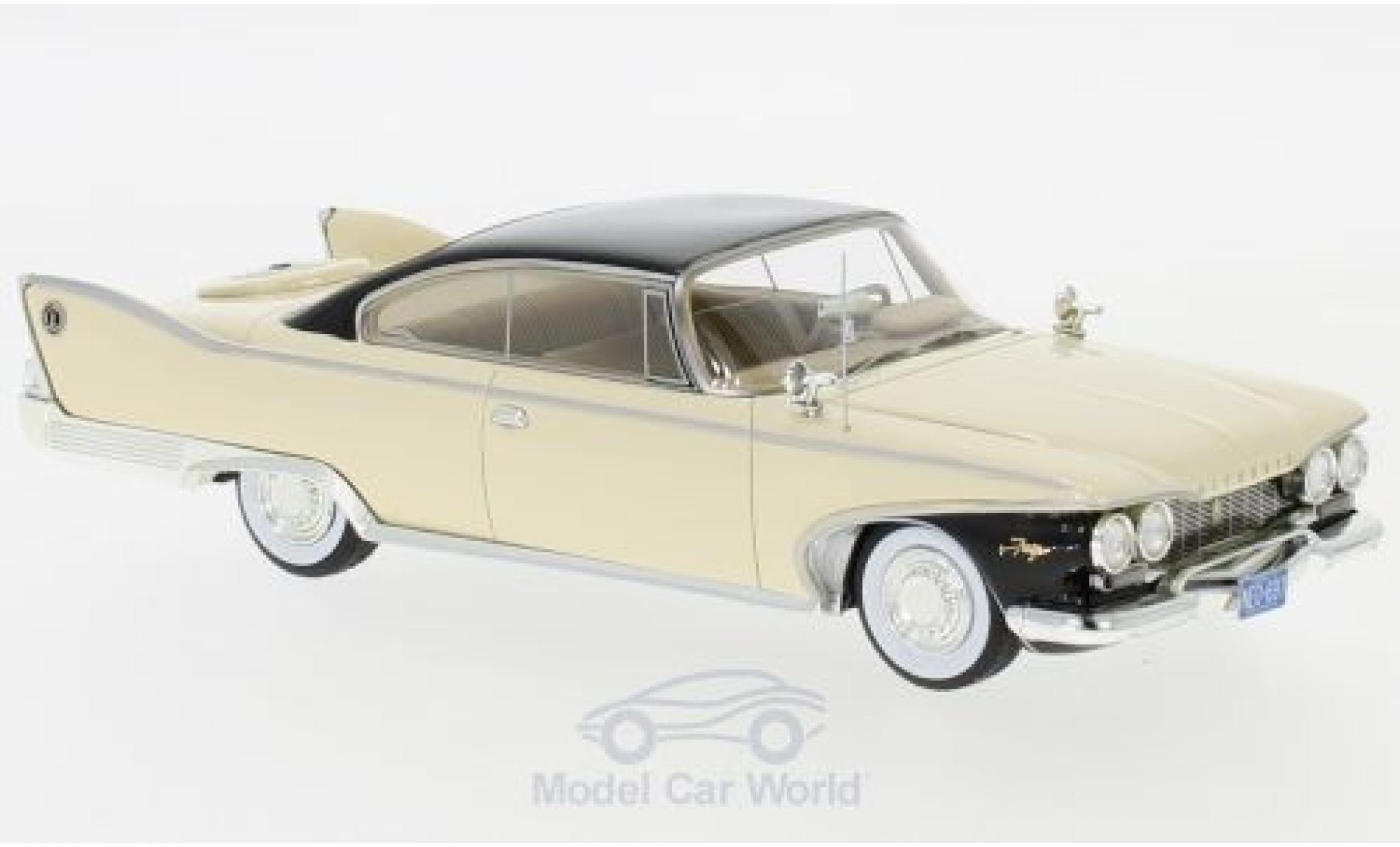 Plymouth Fury 1/43 Neo Coupe beige/nero 1960 modellino in miniatura