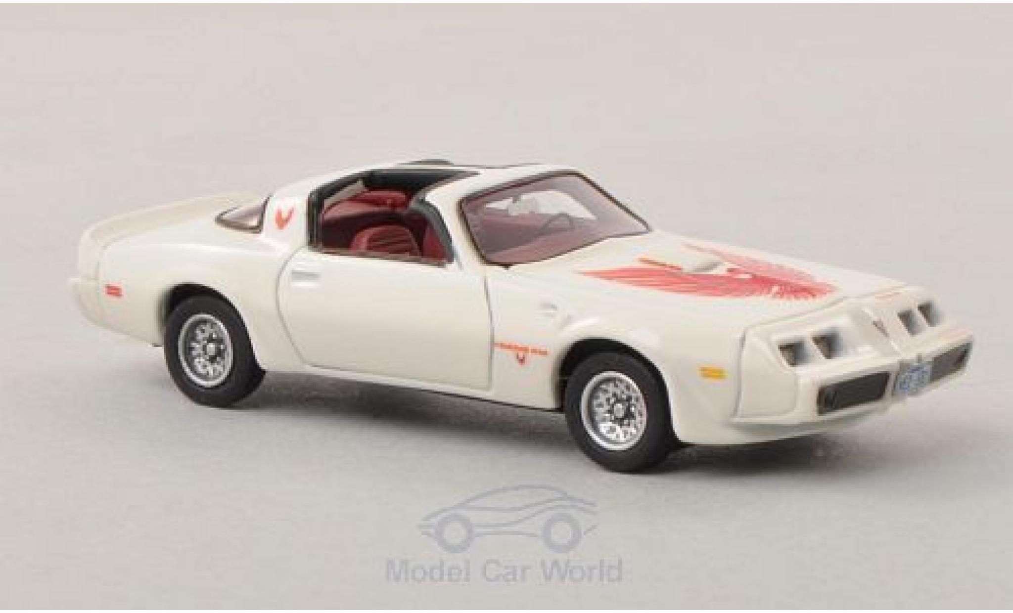 Pontiac Firebird 1979 1/87 Neo Trans Am bianco/Dekor 1979 modellino in miniatura