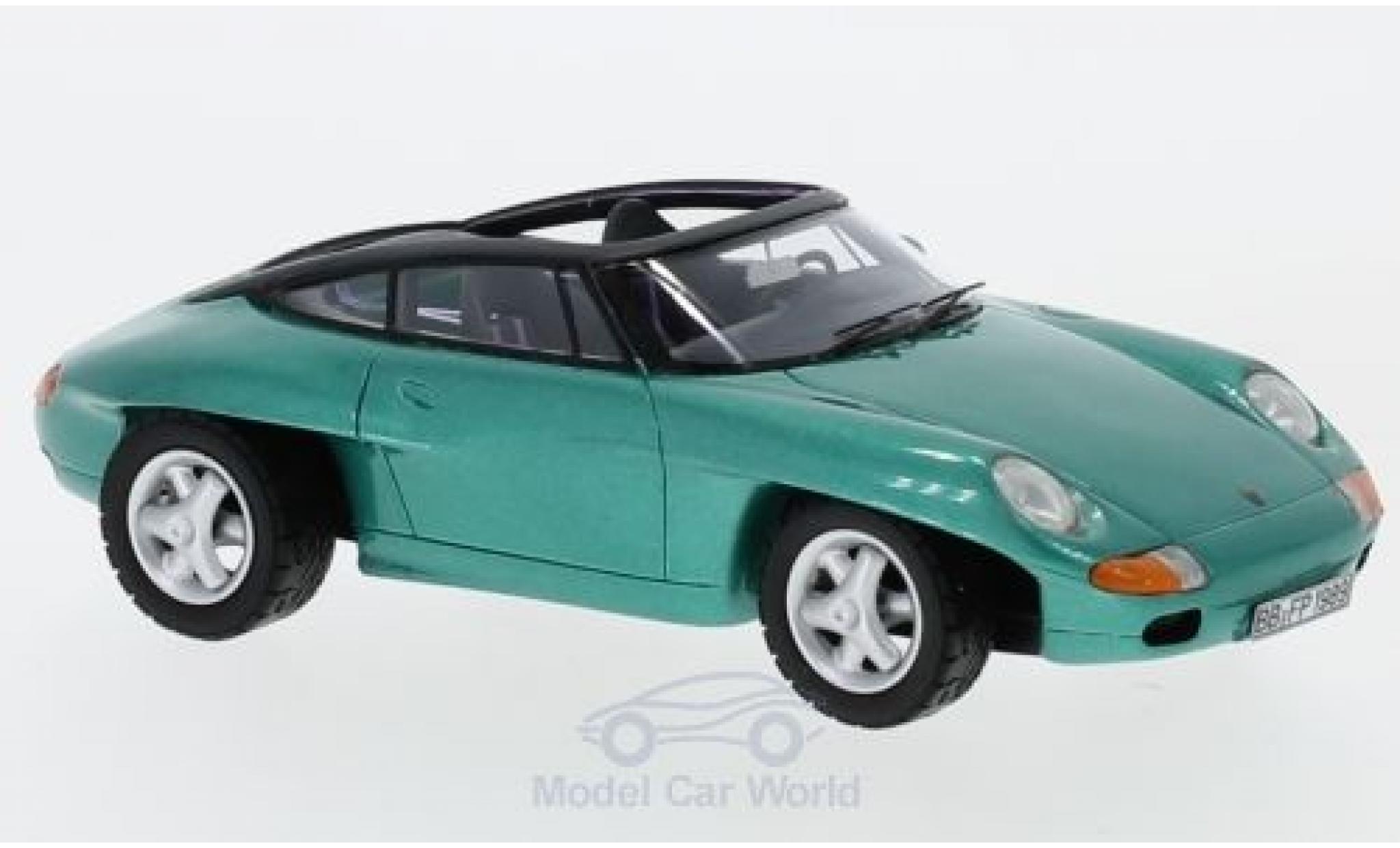Porsche Panamericana 1/43 Neo metallico verde 1989 modellino in miniatura