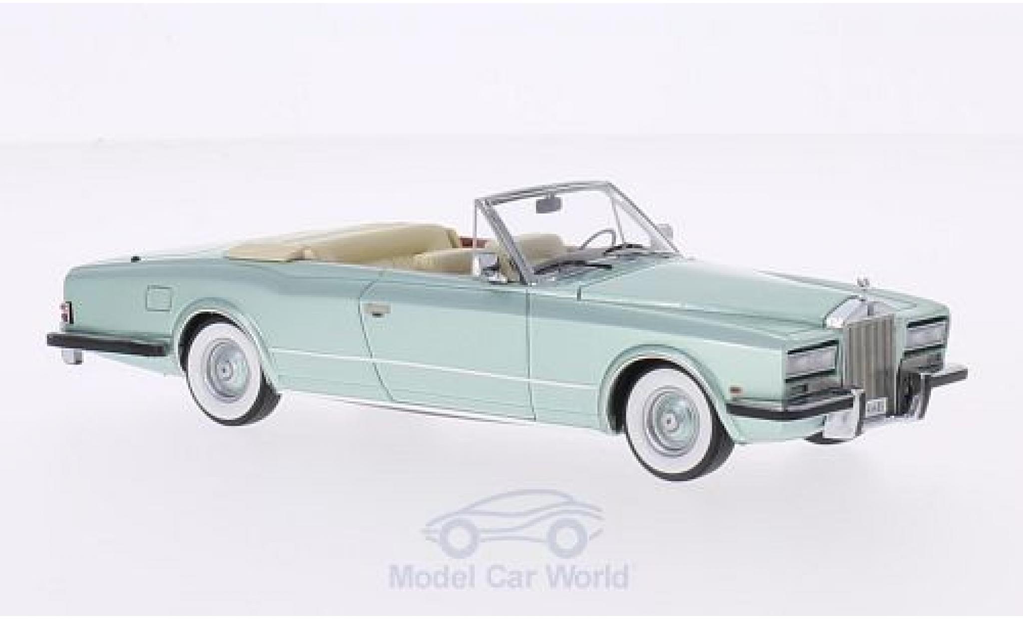 Rolls Royce Phantom 1/43 Neo VI Frua DHC metallico verde 1971 modellino in miniatura