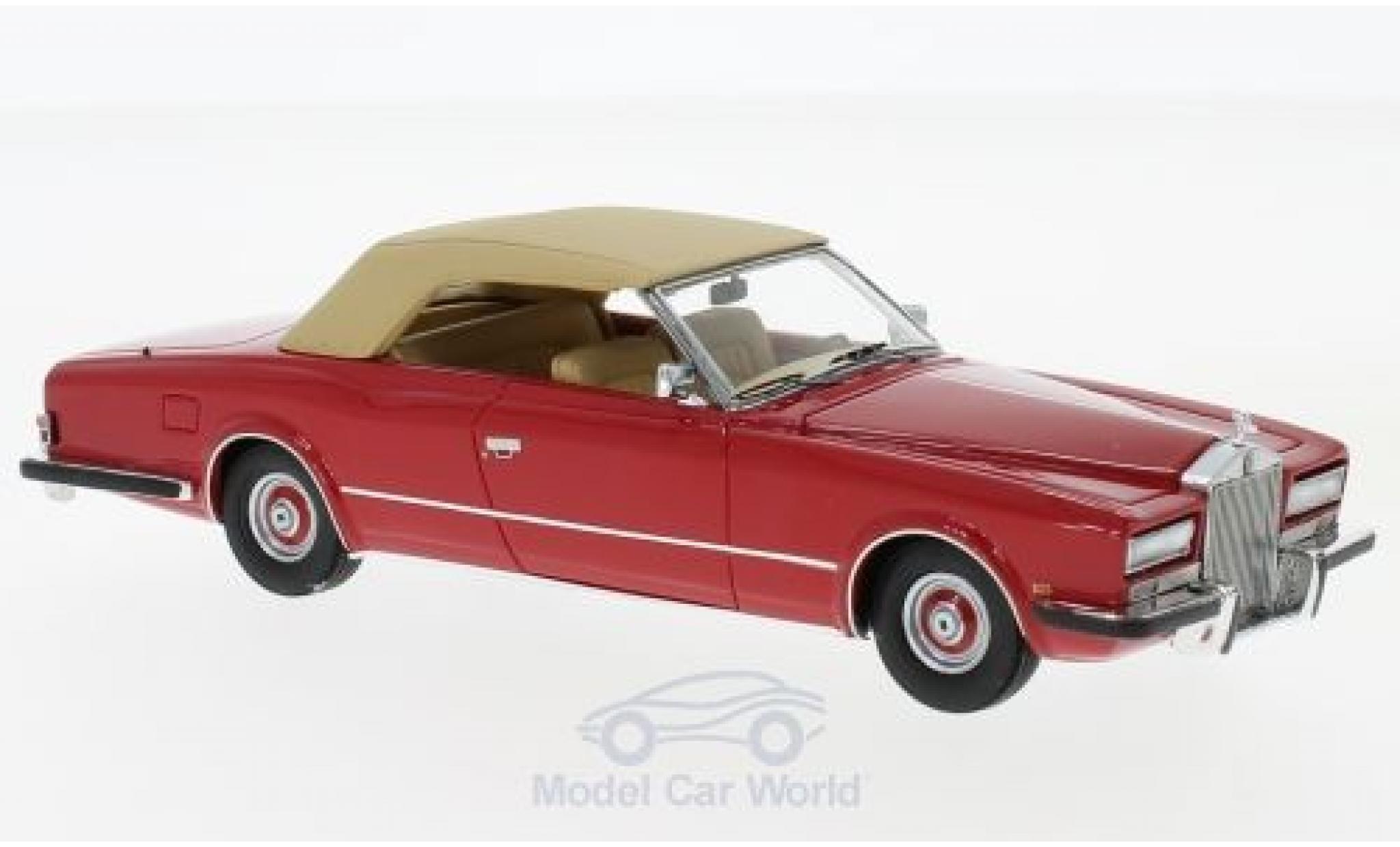 Rolls Royce Phantom 1/43 Neo VI Frua Drophead Coupe rosso/beige 1971 modellino in miniatura