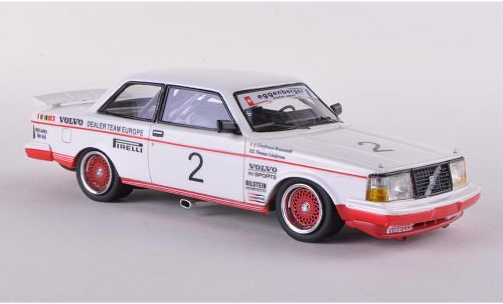 Volvo 240 1/43 Neo Turbo No.2 Eggenberger Motorsport ETCC 1985 modellino in miniatura