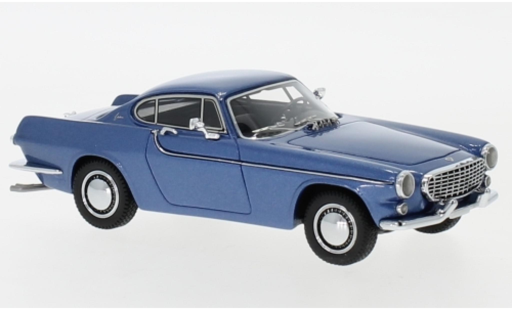 Volvo P1800 1/43 Neo Jensen metallico blu 1961 modellino in miniatura