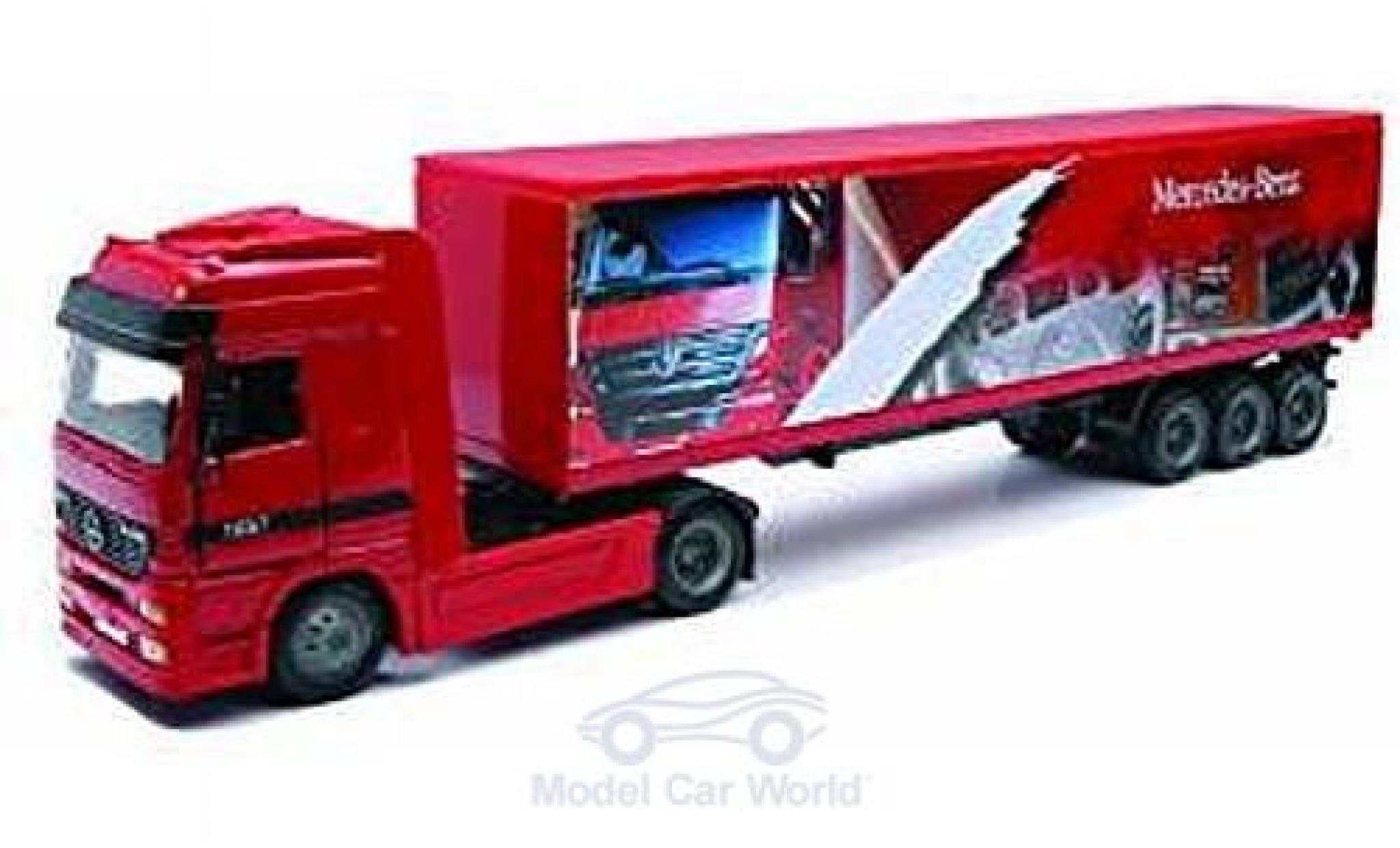 Mercedes Actros 1/43 New Ray 1857 mit Kastenauflieger modellino in miniatura