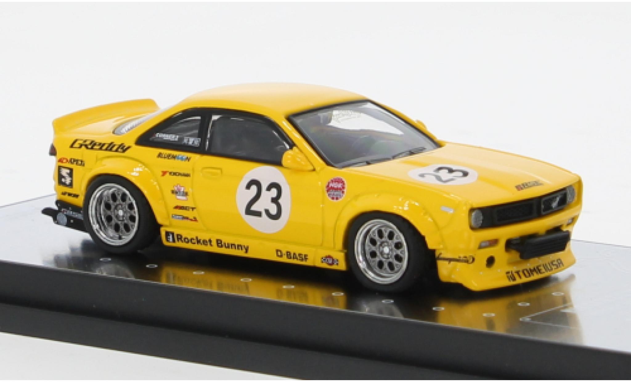 Nissan Silvia 1/64 INNO64 (S14) R gelb 1:64 modellino in miniatura