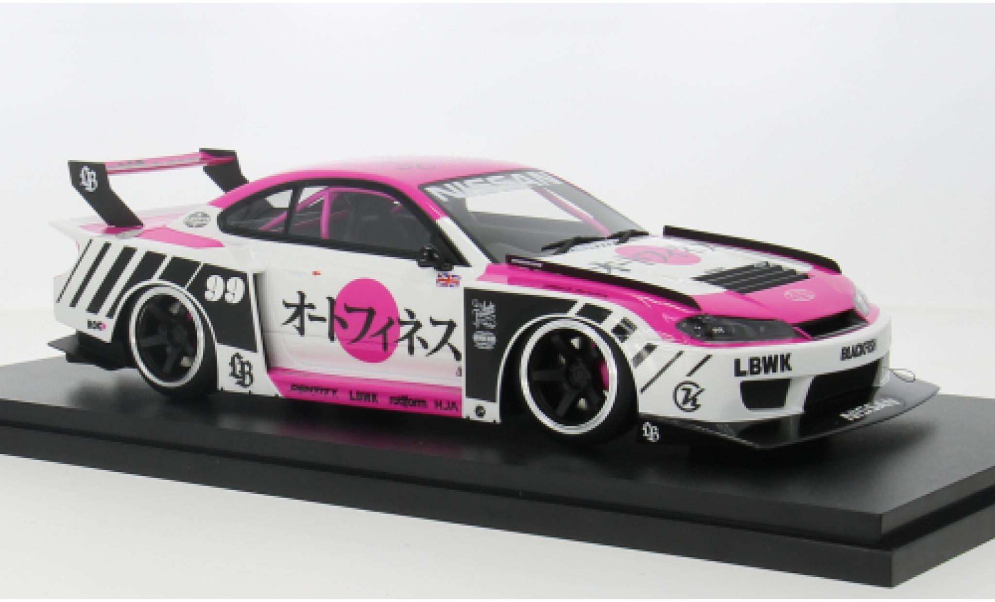 Nissan Silvia 1/18 Top Speed S15 LB- SEMA Show 1:18 modellino in miniatura
