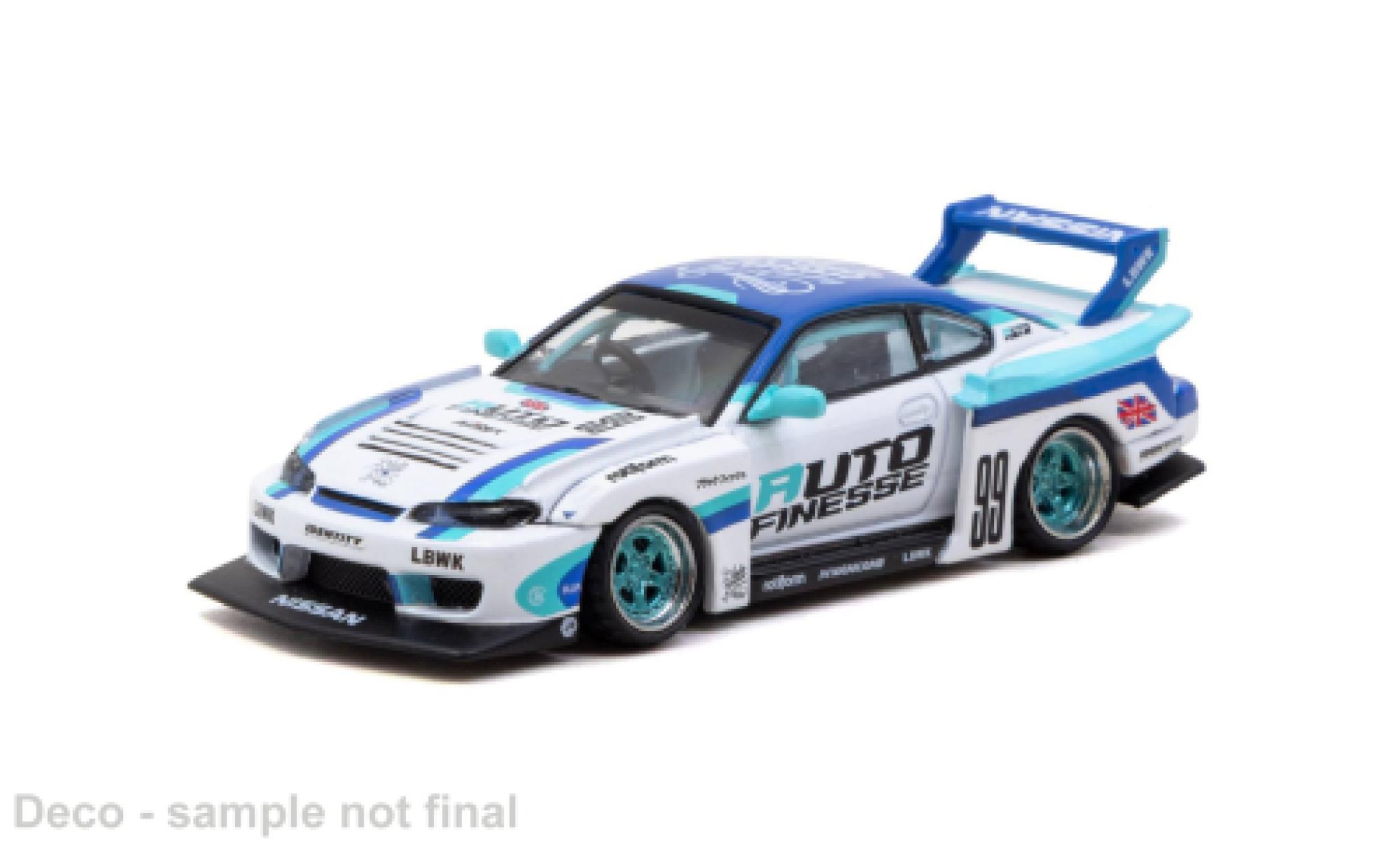 Nissan Silvia 1/64 Tarmac Works (S15) LB-Super Silhouette 2025 Auto Finesse 1:64 modellini auto