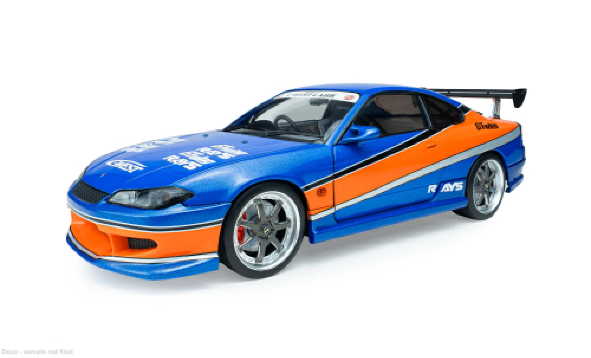 Nissan Silvia 1/18 Solido (S15) Spec-S blau/orange 2006 Fast &amp; Furious 1:18 modellini auto