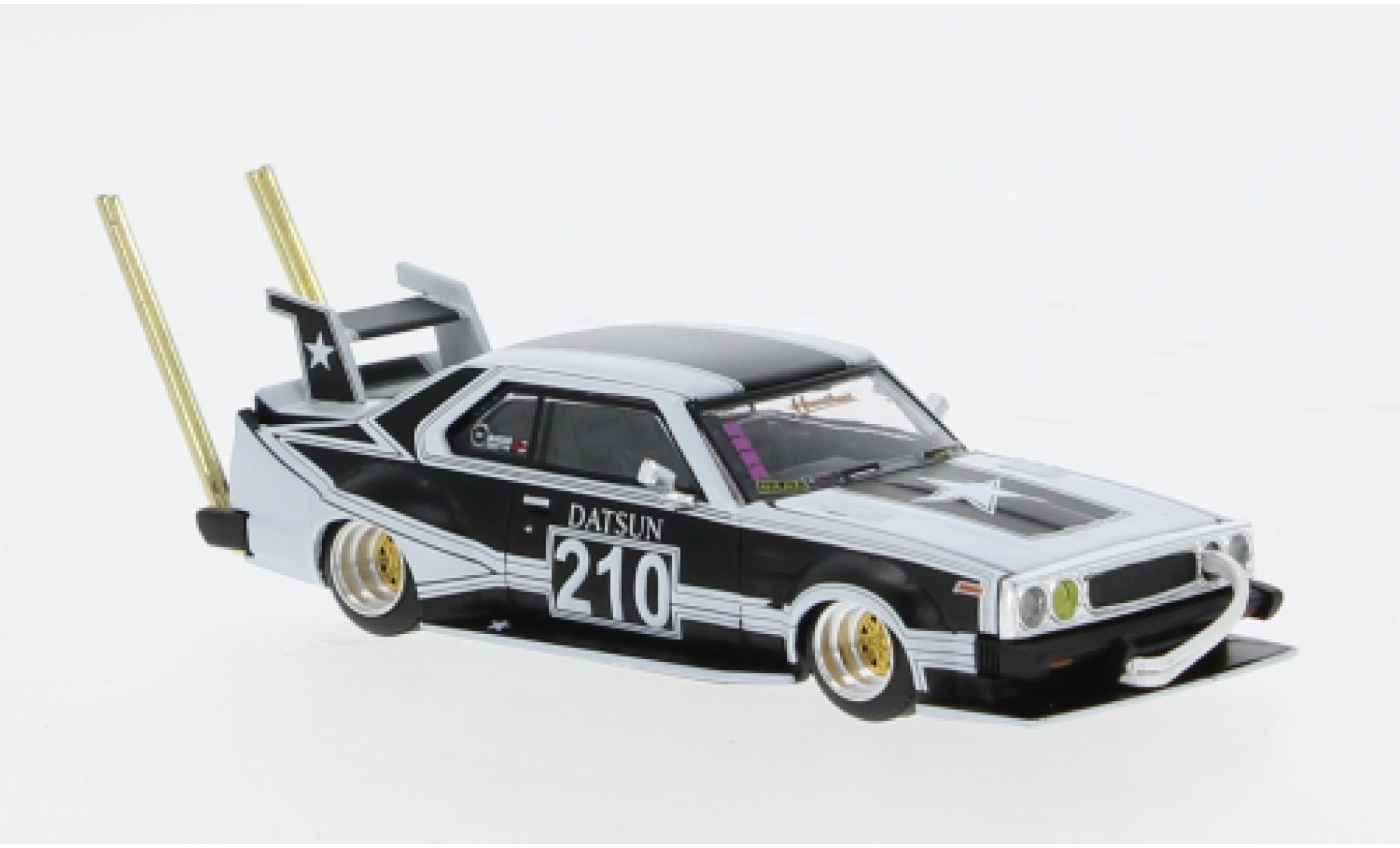 Nissan Skyline 1/64 Pop Race 2000 G grau 1:64 modellino in miniatura