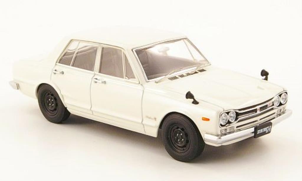 Nissan Skyline 1/43 Ebbro GT-R (C10) bianco 4-Turer Limousine 1970 modellino in miniatura